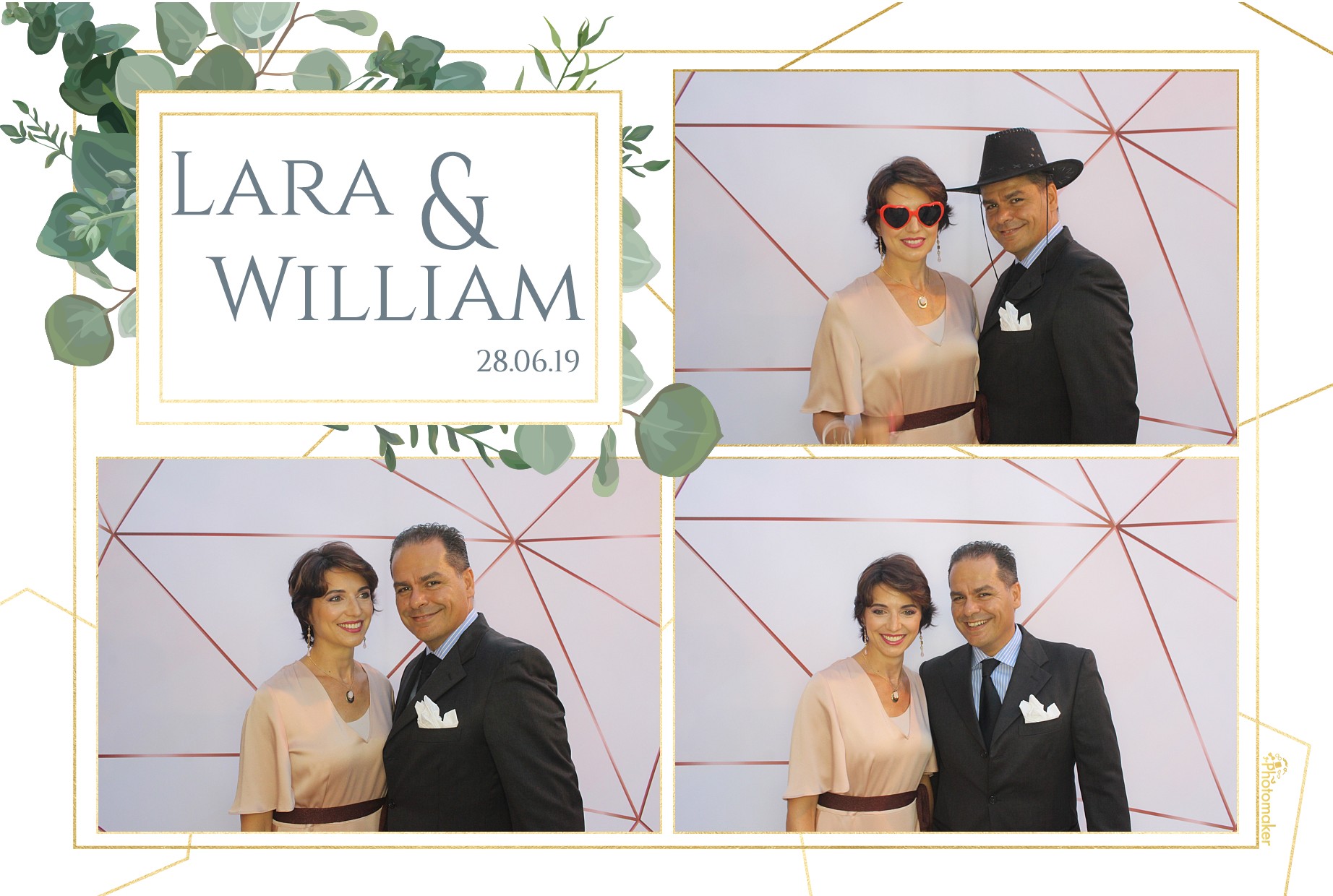 Lara & William's Wedding - Prints and Gifs | View more photos from the event at gallery.photomakerphotobooth.com.mt/u/PhotomakerMalta/Lara-Williams-Wedding-Prints-and-Gifs