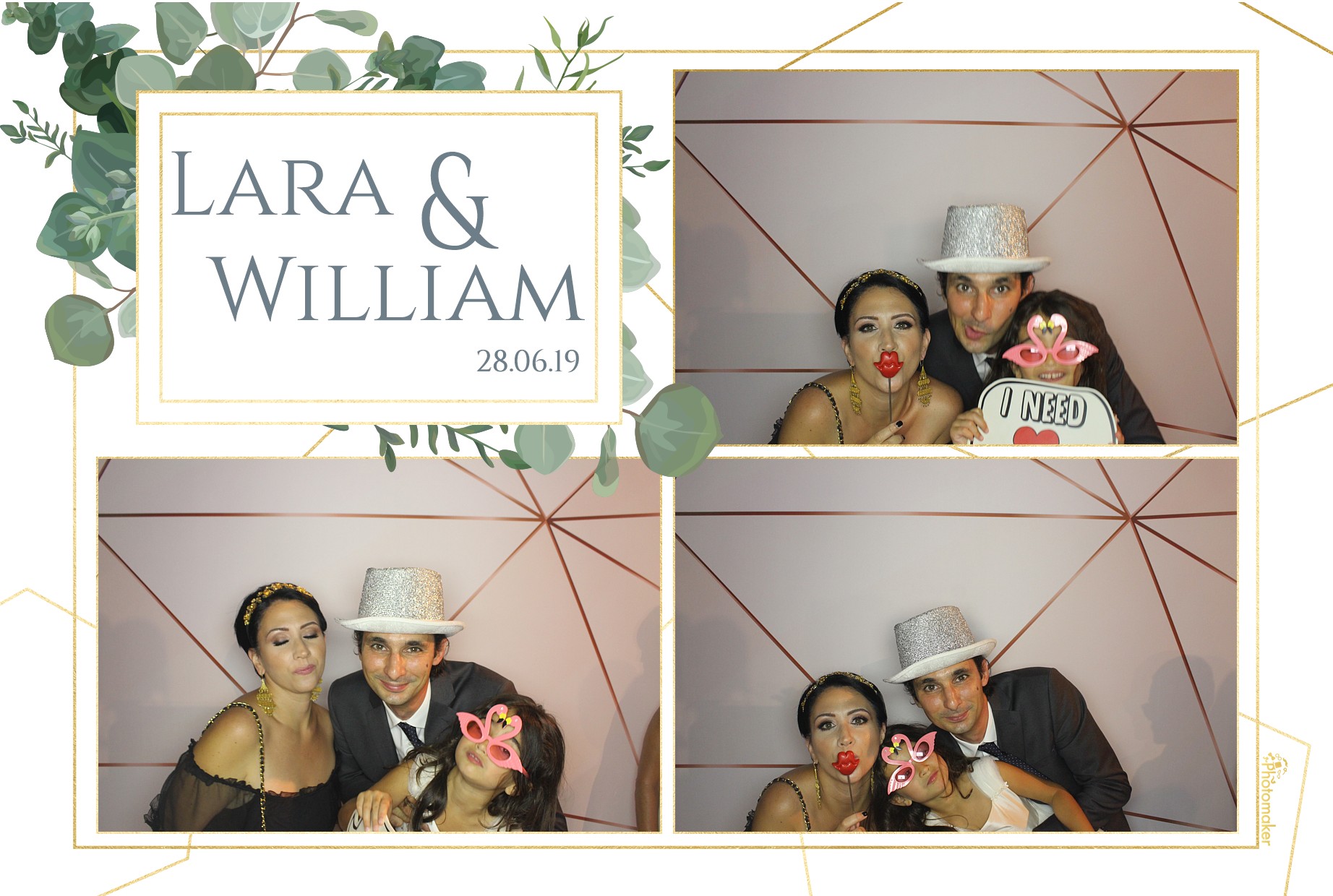 Lara & William's Wedding - Prints and Gifs | View more photos from the event at gallery.photomakerphotobooth.com.mt/u/PhotomakerMalta/Lara-Williams-Wedding-Prints-and-Gifs