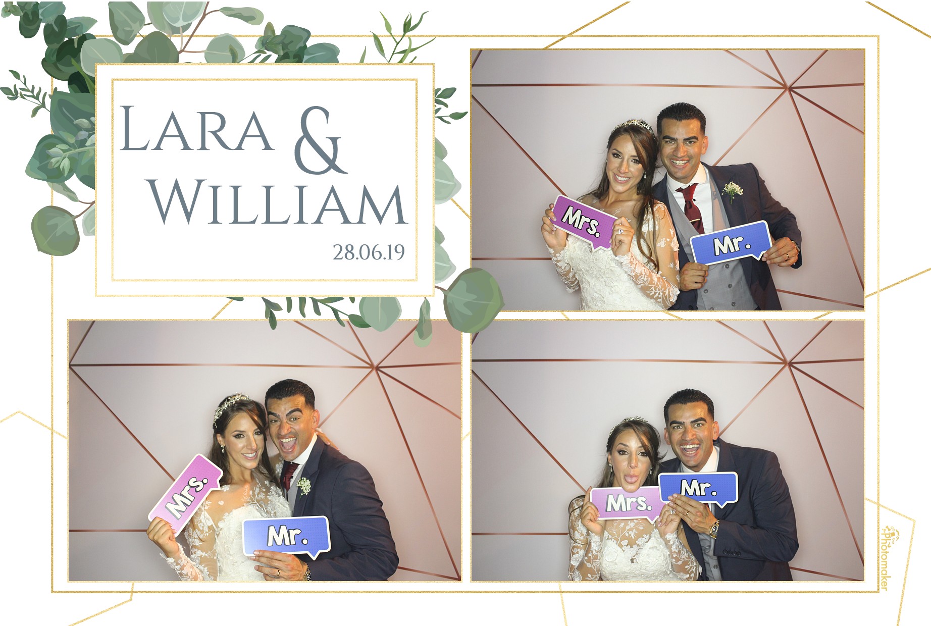 Lara & William's Wedding - Prints and Gifs | View more photos from the event at gallery.photomakerphotobooth.com.mt/u/PhotomakerMalta/Lara-Williams-Wedding-Prints-and-Gifs