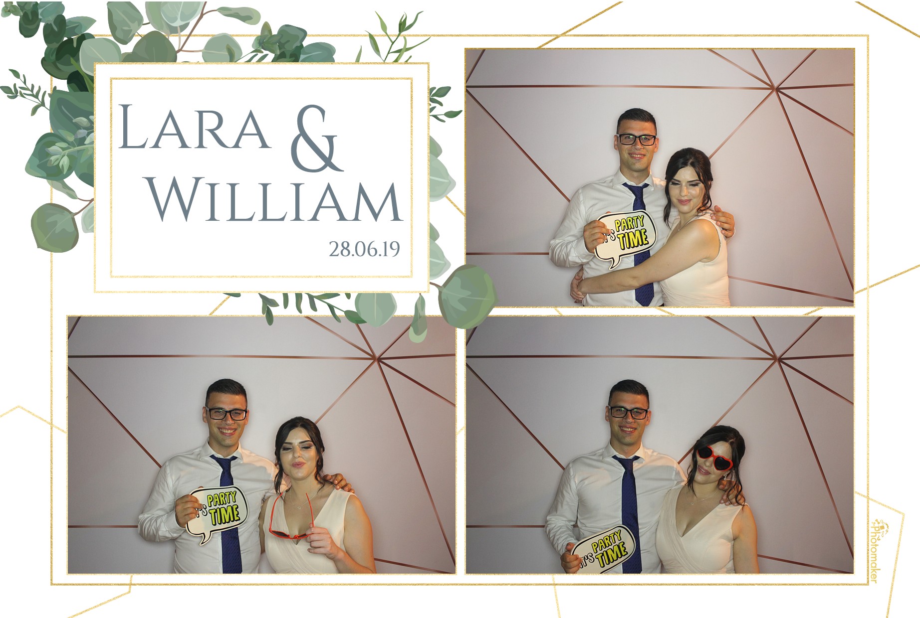 Lara & William's Wedding - Prints and Gifs | View more photos from the event at gallery.photomakerphotobooth.com.mt/u/PhotomakerMalta/Lara-Williams-Wedding-Prints-and-Gifs