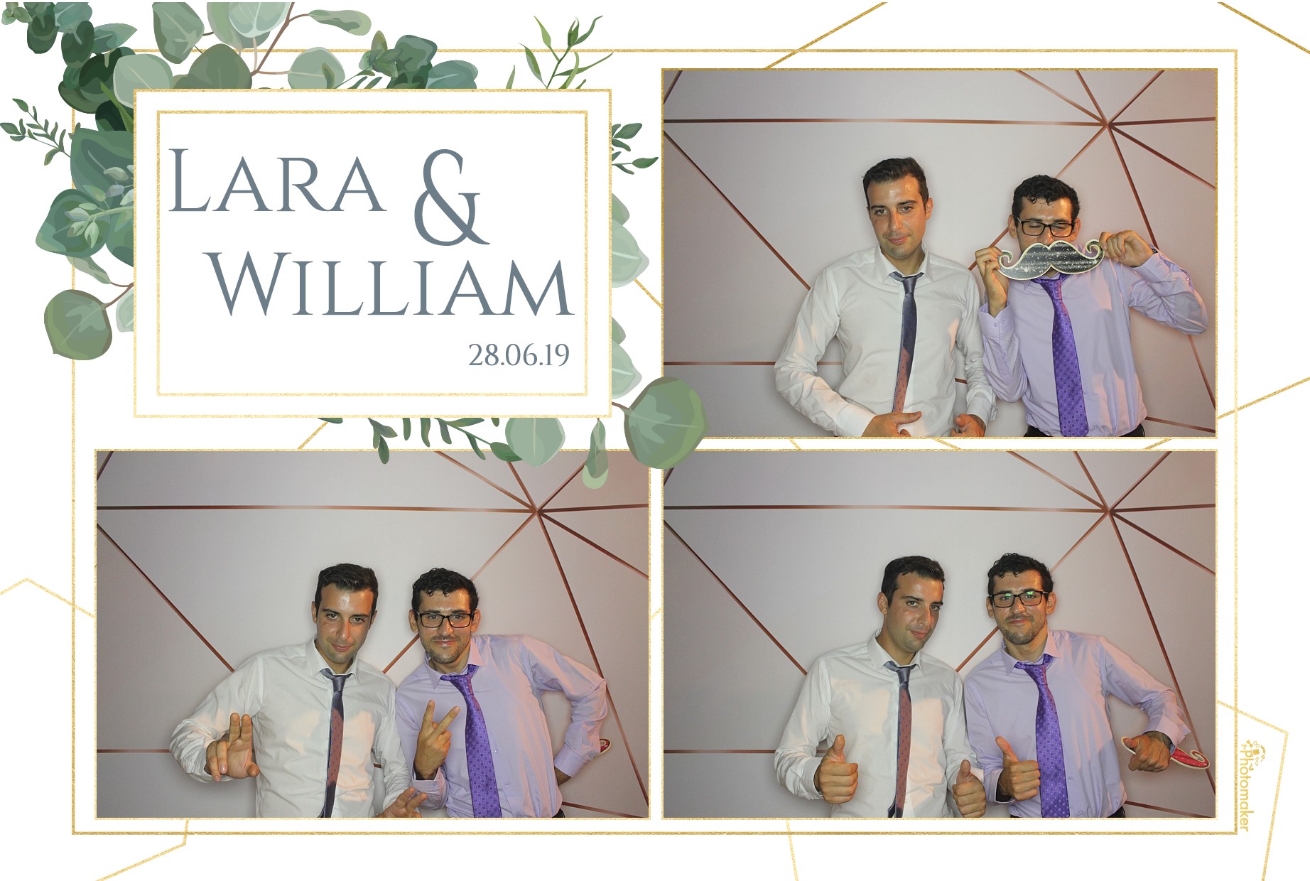 Lara & William's Wedding - Prints and Gifs | View more photos from the event at gallery.photomakerphotobooth.com.mt/u/PhotomakerMalta/Lara-Williams-Wedding-Prints-and-Gifs