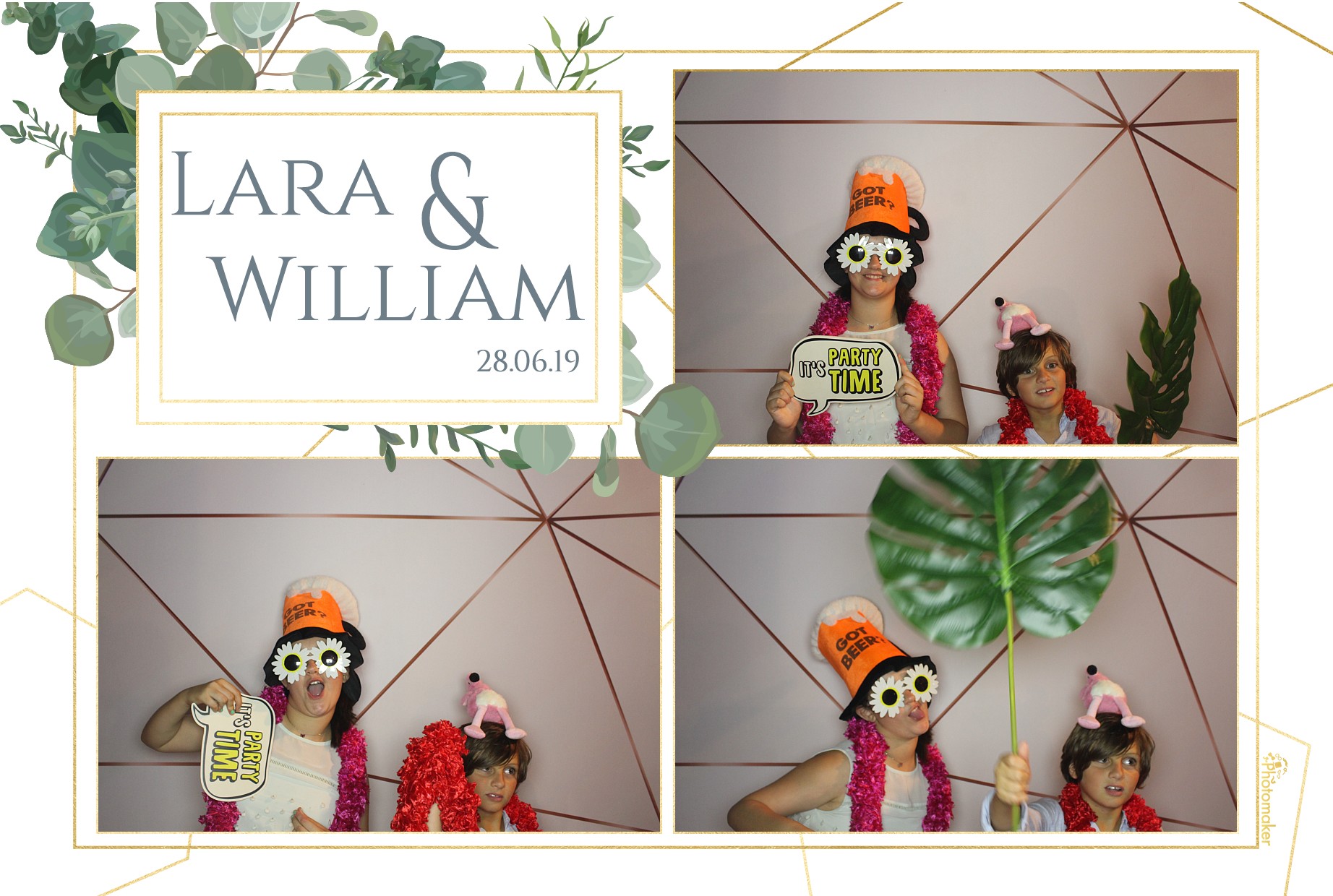 Lara & William's Wedding - Prints and Gifs | View more photos from the event at gallery.photomakerphotobooth.com.mt/u/PhotomakerMalta/Lara-Williams-Wedding-Prints-and-Gifs