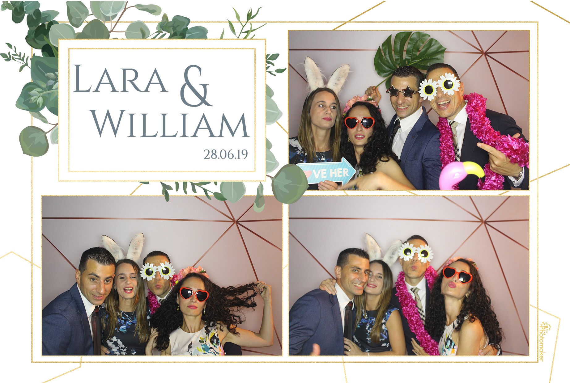 Lara & William's Wedding - Prints and Gifs | View more photos from the event at gallery.photomakerphotobooth.com.mt/u/PhotomakerMalta/Lara-Williams-Wedding-Prints-and-Gifs