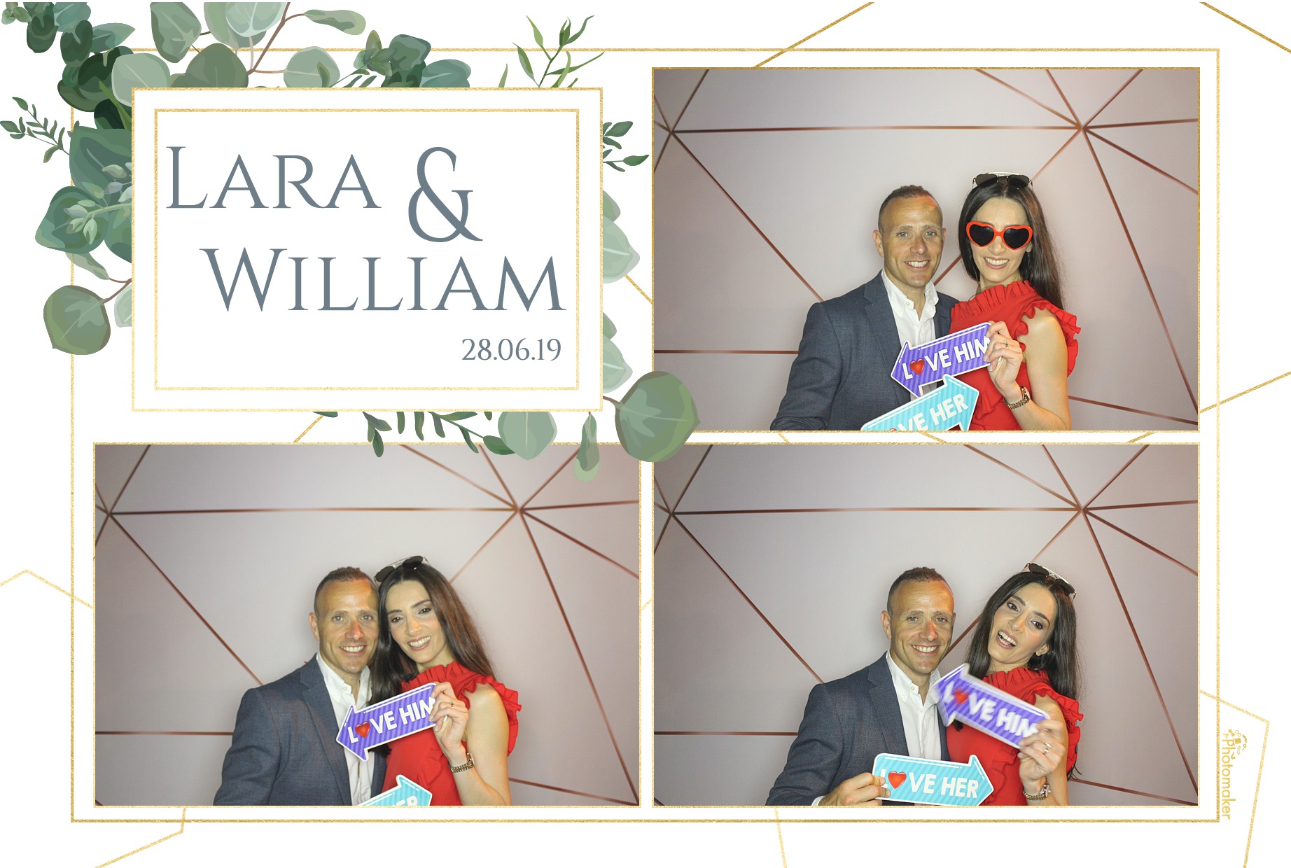Lara & William's Wedding - Prints and Gifs | View more photos from the event at gallery.photomakerphotobooth.com.mt/u/PhotomakerMalta/Lara-Williams-Wedding-Prints-and-Gifs