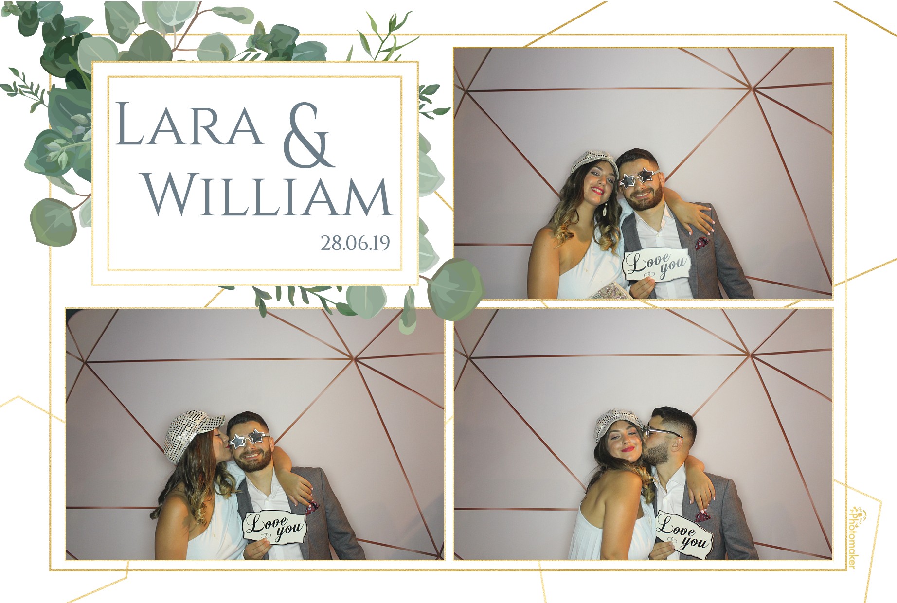 Lara & William's Wedding - Prints and Gifs | View more photos from the event at gallery.photomakerphotobooth.com.mt/u/PhotomakerMalta/Lara-Williams-Wedding-Prints-and-Gifs