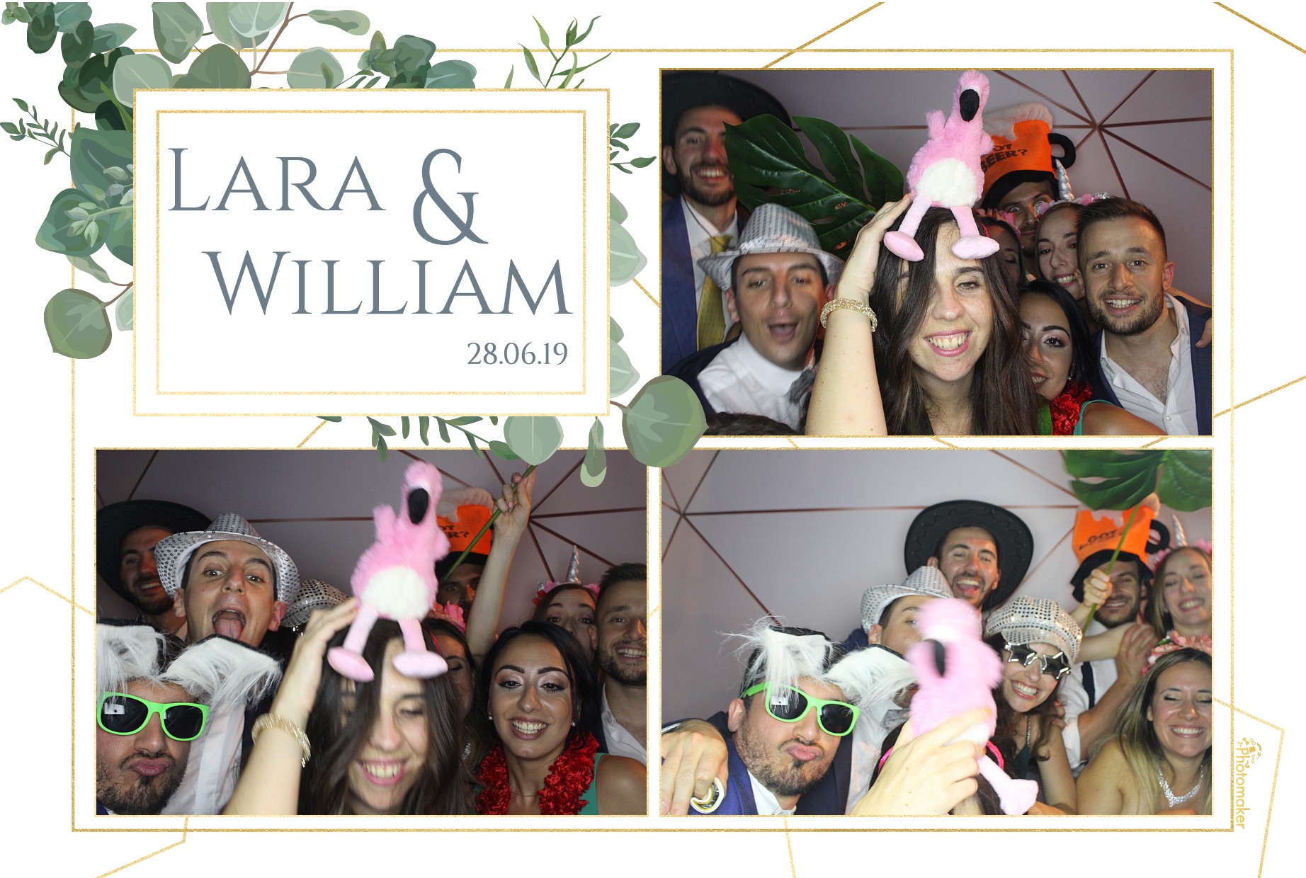 Lara & William's Wedding - Prints and Gifs | View more photos from the event at gallery.photomakerphotobooth.com.mt/u/PhotomakerMalta/Lara-Williams-Wedding-Prints-and-Gifs