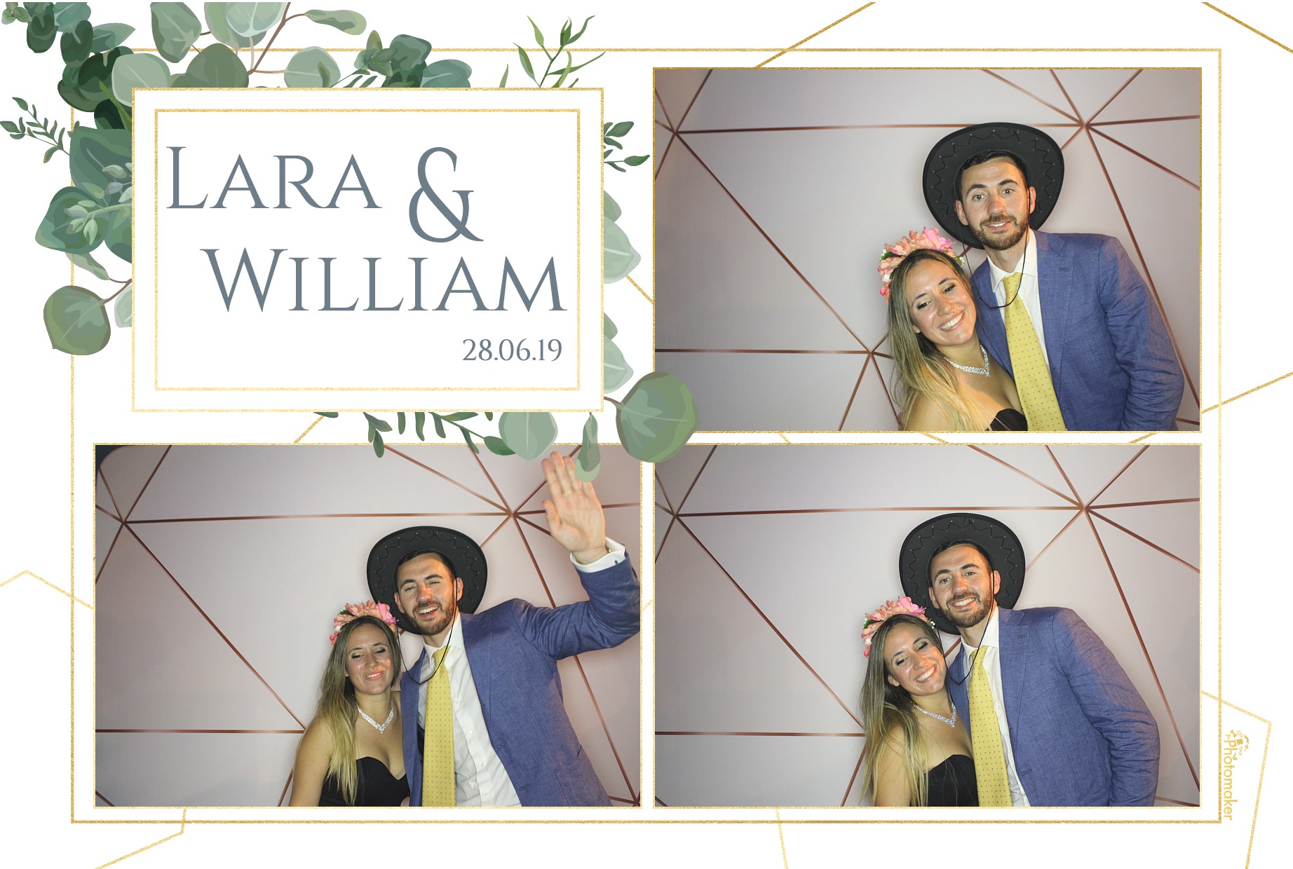Lara & William's Wedding - Prints and Gifs | View more photos from the event at gallery.photomakerphotobooth.com.mt/u/PhotomakerMalta/Lara-Williams-Wedding-Prints-and-Gifs