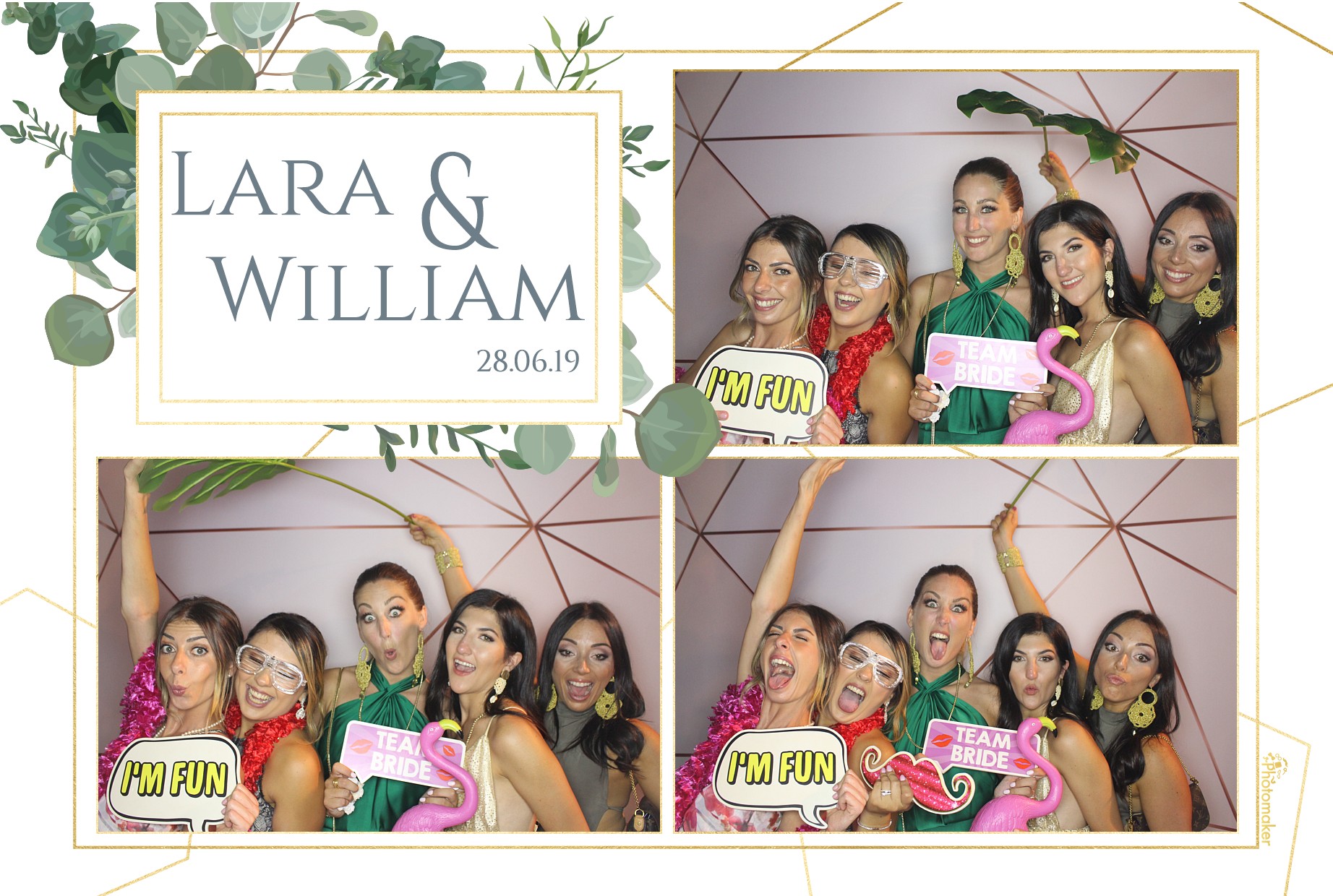 Lara & William's Wedding - Prints and Gifs | View more photos from the event at gallery.photomakerphotobooth.com.mt/u/PhotomakerMalta/Lara-Williams-Wedding-Prints-and-Gifs