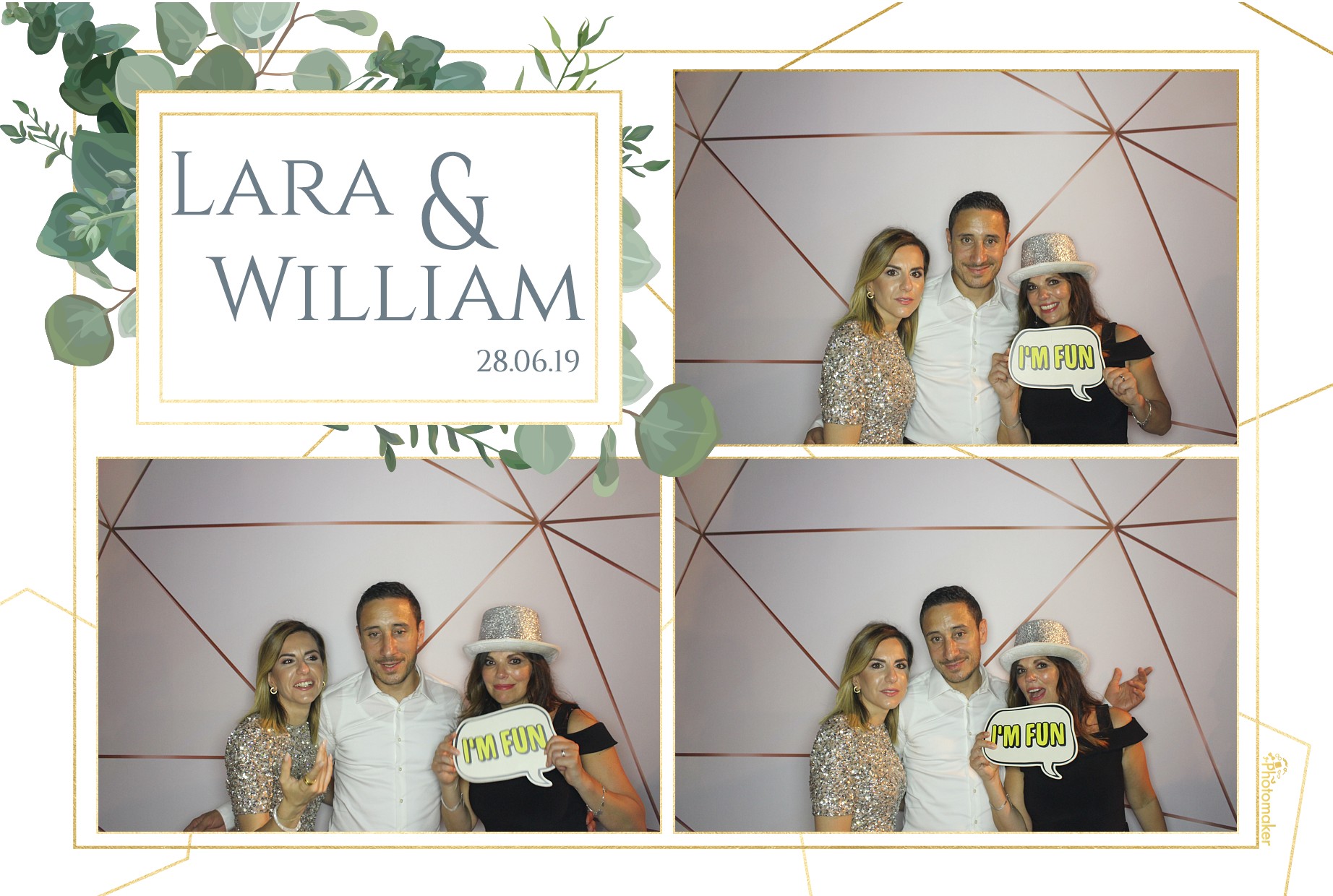 Lara & William's Wedding - Prints and Gifs | View more photos from the event at gallery.photomakerphotobooth.com.mt/u/PhotomakerMalta/Lara-Williams-Wedding-Prints-and-Gifs