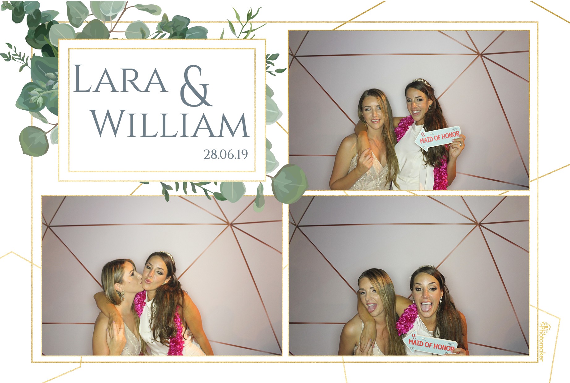 Lara & William's Wedding - Prints and Gifs | View more photos from the event at gallery.photomakerphotobooth.com.mt/u/PhotomakerMalta/Lara-Williams-Wedding-Prints-and-Gifs