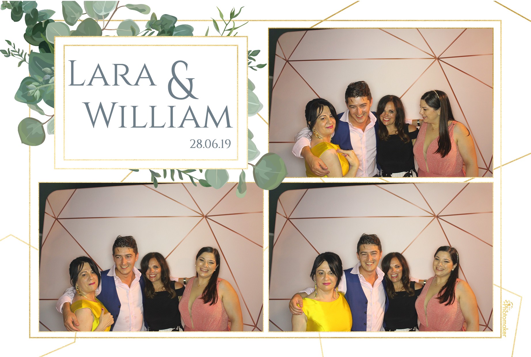 Lara & William's Wedding - Prints and Gifs | View more photos from the event at gallery.photomakerphotobooth.com.mt/u/PhotomakerMalta/Lara-Williams-Wedding-Prints-and-Gifs