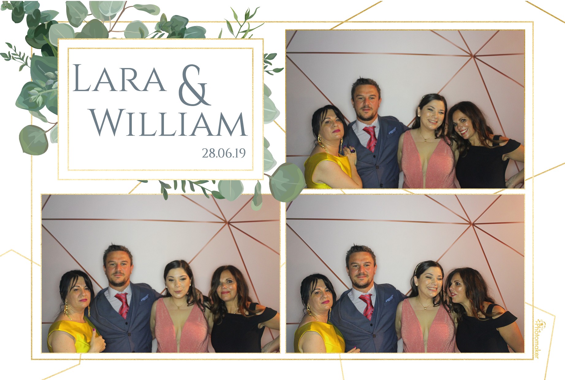 Lara & William's Wedding - Prints and Gifs | View more photos from the event at gallery.photomakerphotobooth.com.mt/u/PhotomakerMalta/Lara-Williams-Wedding-Prints-and-Gifs
