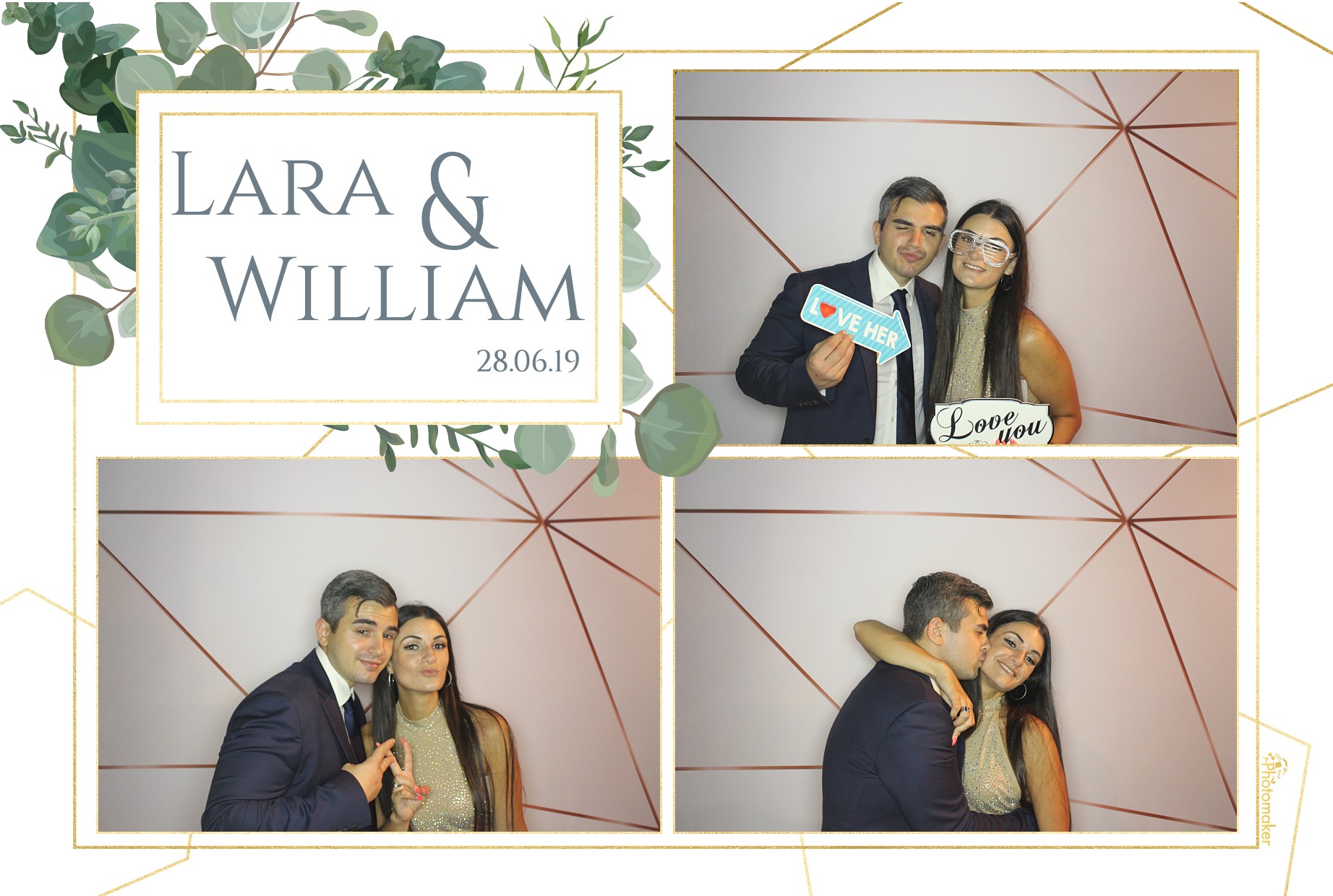 Lara & William's Wedding - Prints and Gifs | View more photos from the event at gallery.photomakerphotobooth.com.mt/u/PhotomakerMalta/Lara-Williams-Wedding-Prints-and-Gifs