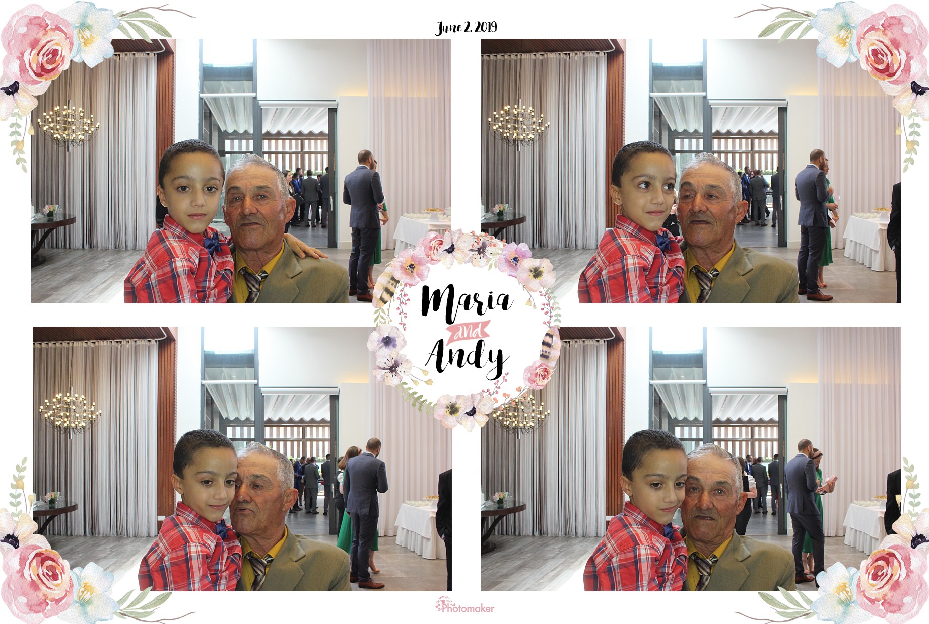 Maria and Andy's Wedding | View more photos from the event at gallery.photomakerphotobooth.com.mt/u/PhotomakerMalta/Maria-and-Andys-Wedding