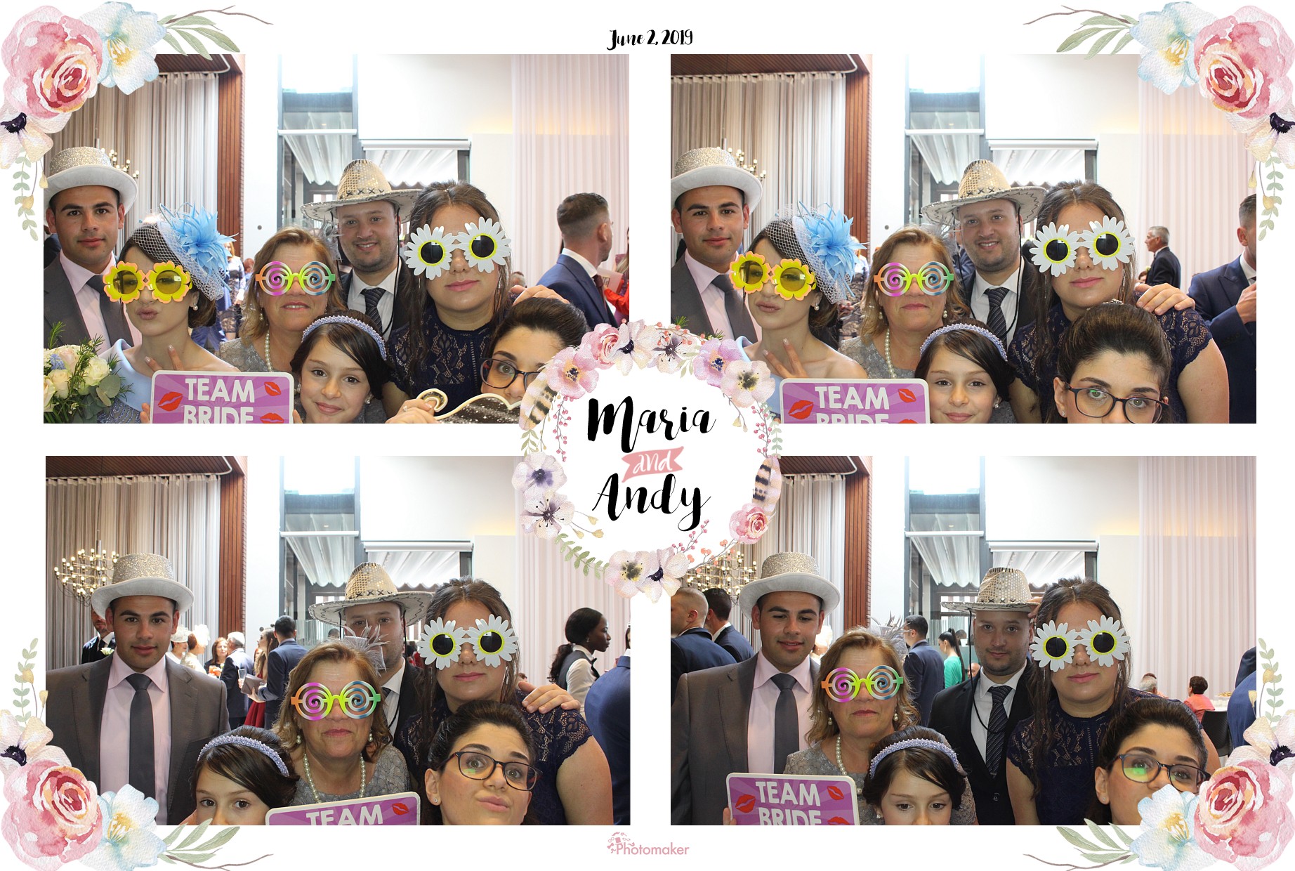 Maria and Andy's Wedding | View more photos from the event at gallery.photomakerphotobooth.com.mt/u/PhotomakerMalta/Maria-and-Andys-Wedding
