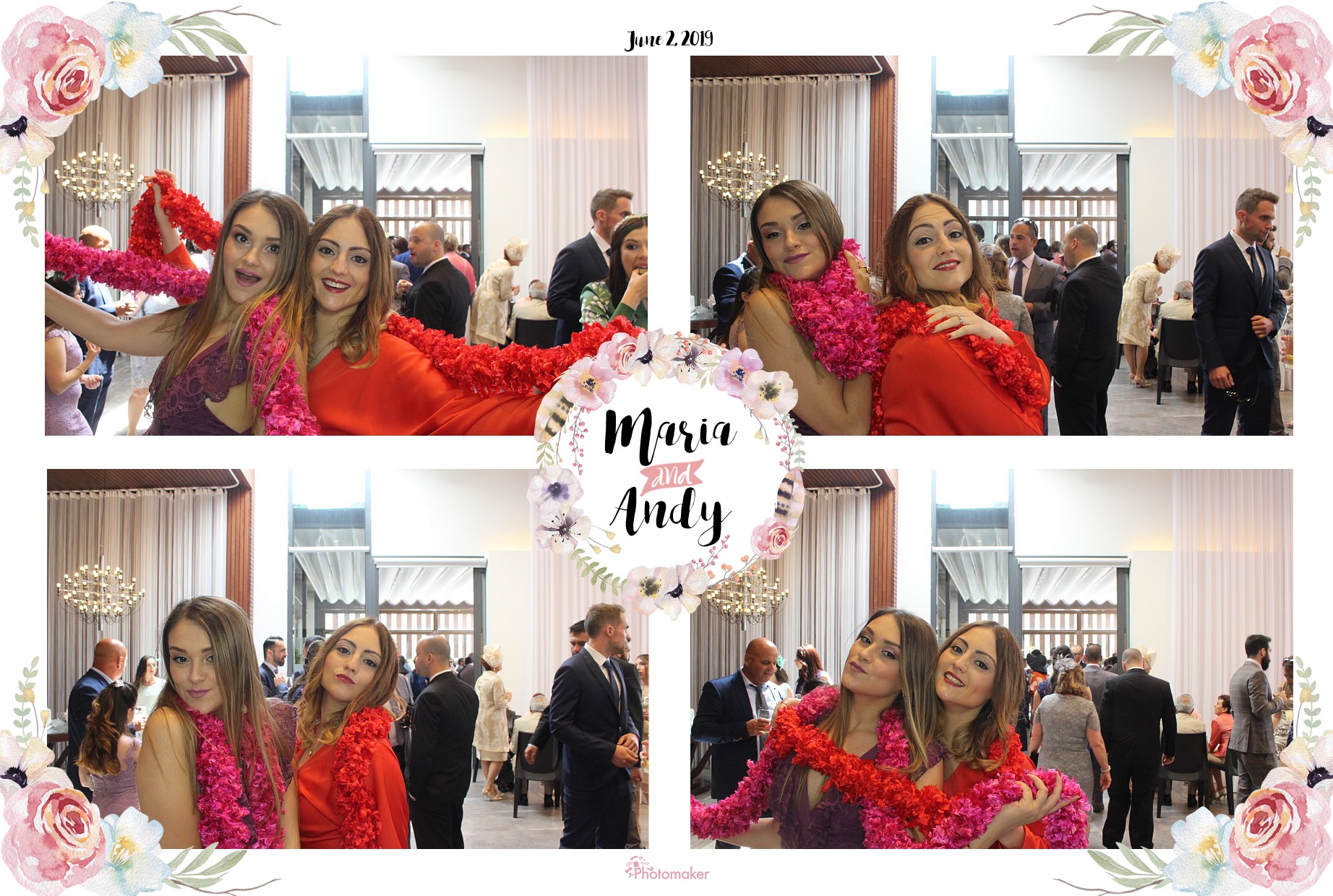 Maria and Andy's Wedding | View more photos from the event at gallery.photomakerphotobooth.com.mt/u/PhotomakerMalta/Maria-and-Andys-Wedding