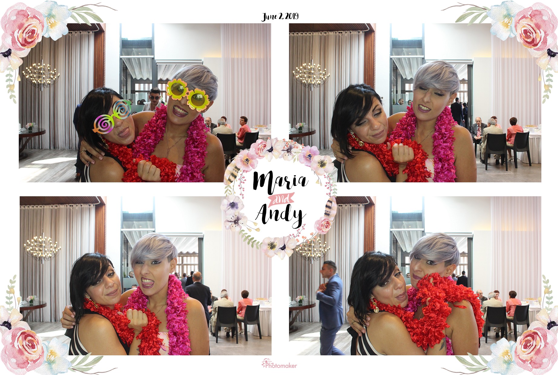 Maria and Andy's Wedding | View more photos from the event at gallery.photomakerphotobooth.com.mt/u/PhotomakerMalta/Maria-and-Andys-Wedding