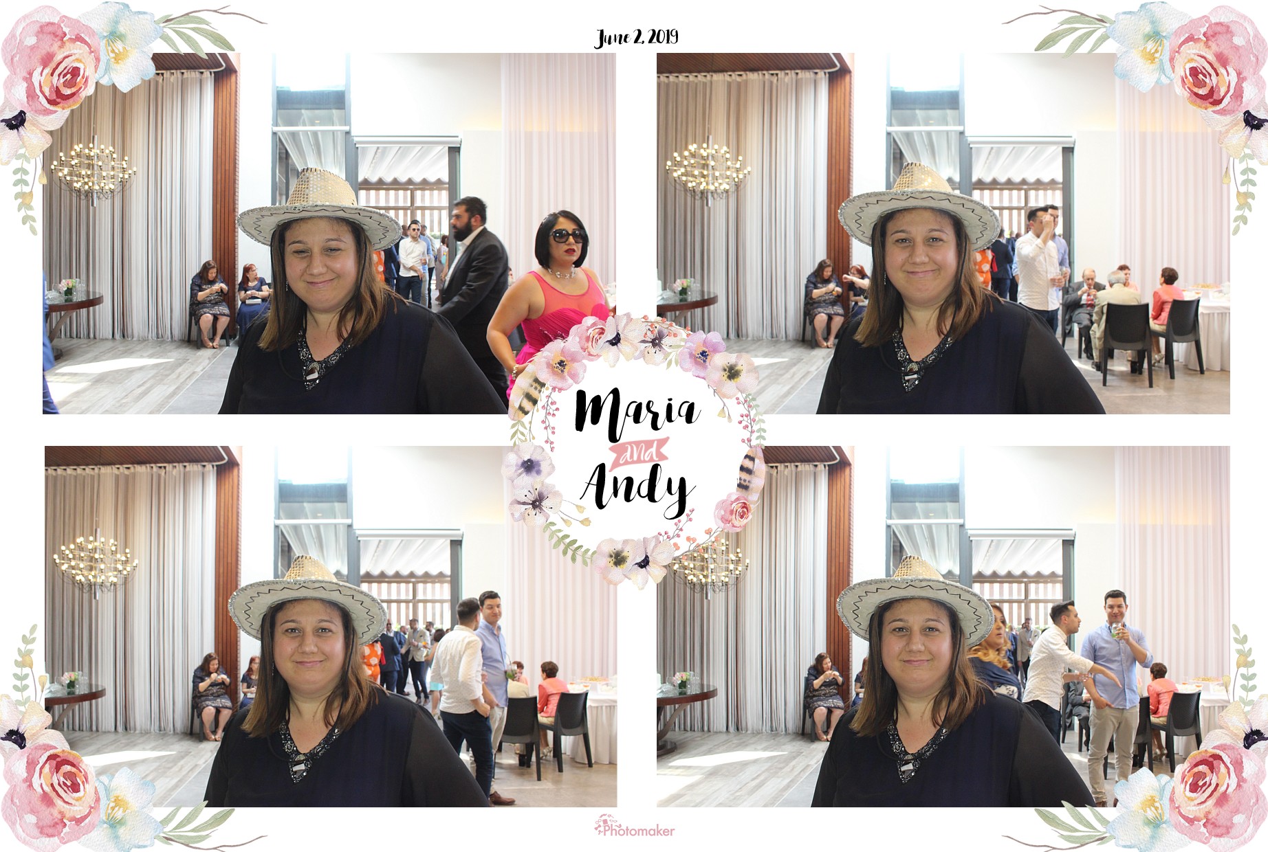 Maria and Andy's Wedding | View more photos from the event at gallery.photomakerphotobooth.com.mt/u/PhotomakerMalta/Maria-and-Andys-Wedding
