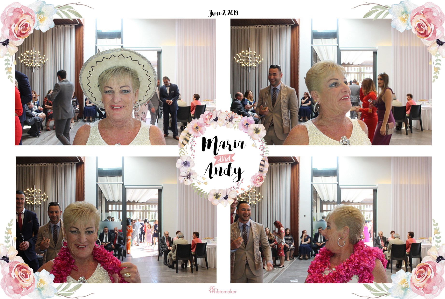 Maria and Andy's Wedding | View more photos from the event at gallery.photomakerphotobooth.com.mt/u/PhotomakerMalta/Maria-and-Andys-Wedding