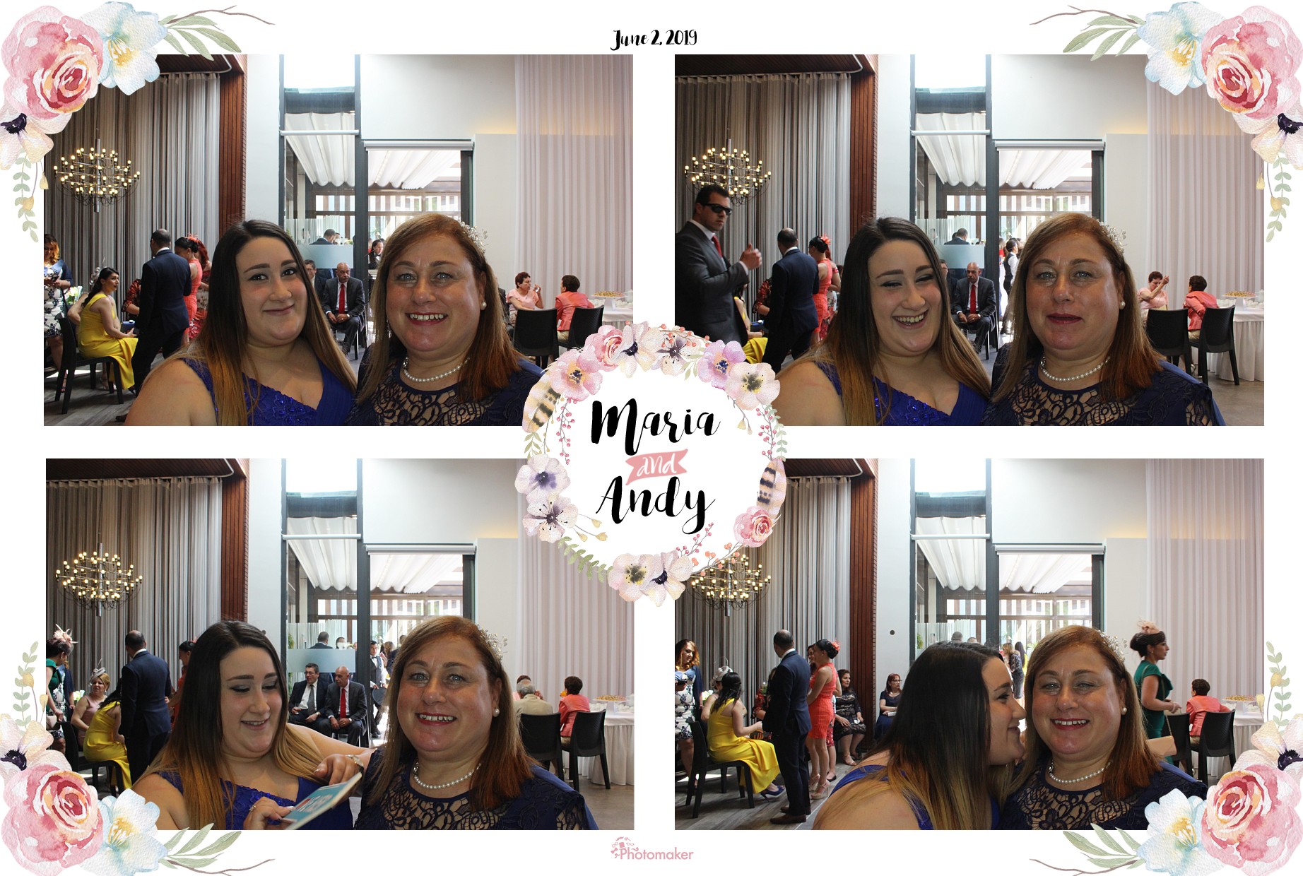 Maria and Andy's Wedding | View more photos from the event at gallery.photomakerphotobooth.com.mt/u/PhotomakerMalta/Maria-and-Andys-Wedding