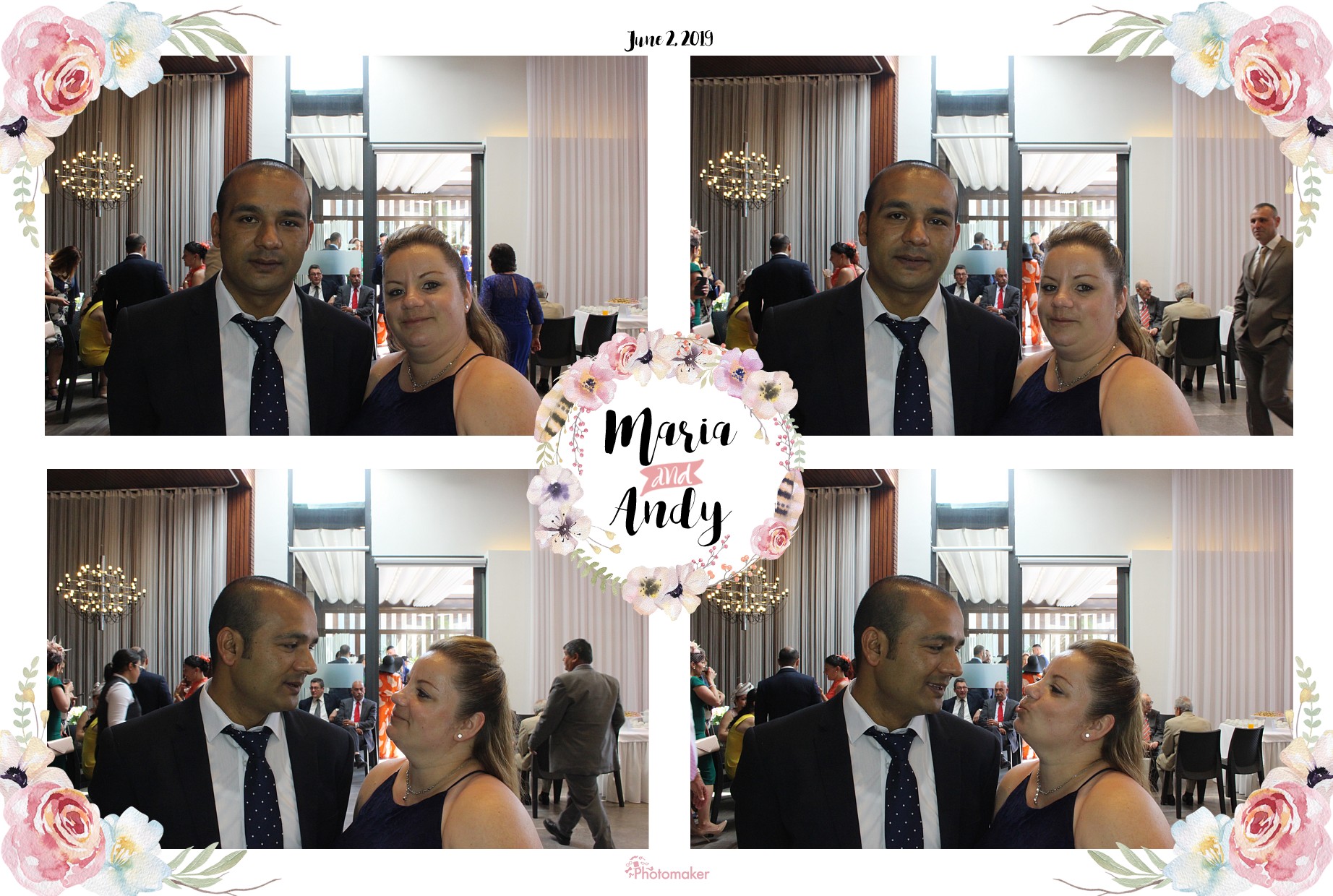 Maria and Andy's Wedding | View more photos from the event at gallery.photomakerphotobooth.com.mt/u/PhotomakerMalta/Maria-and-Andys-Wedding