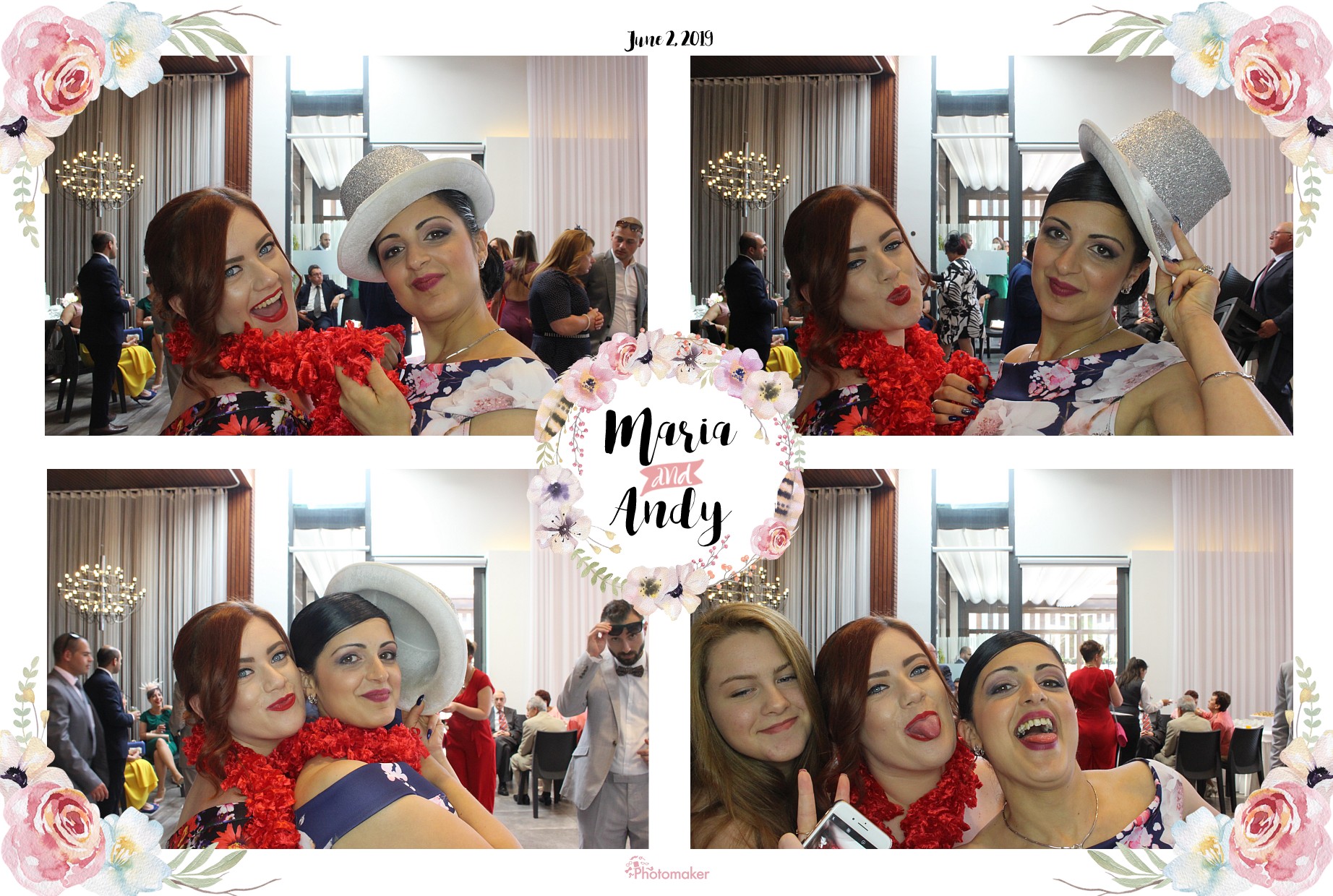 Maria and Andy's Wedding | View more photos from the event at gallery.photomakerphotobooth.com.mt/u/PhotomakerMalta/Maria-and-Andys-Wedding