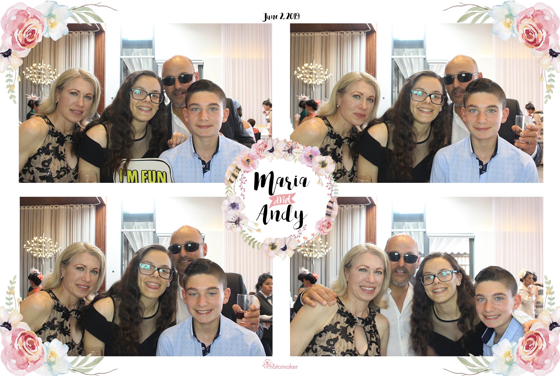 Maria and Andy's Wedding | View more photos from the event at gallery.photomakerphotobooth.com.mt/u/PhotomakerMalta/Maria-and-Andys-Wedding