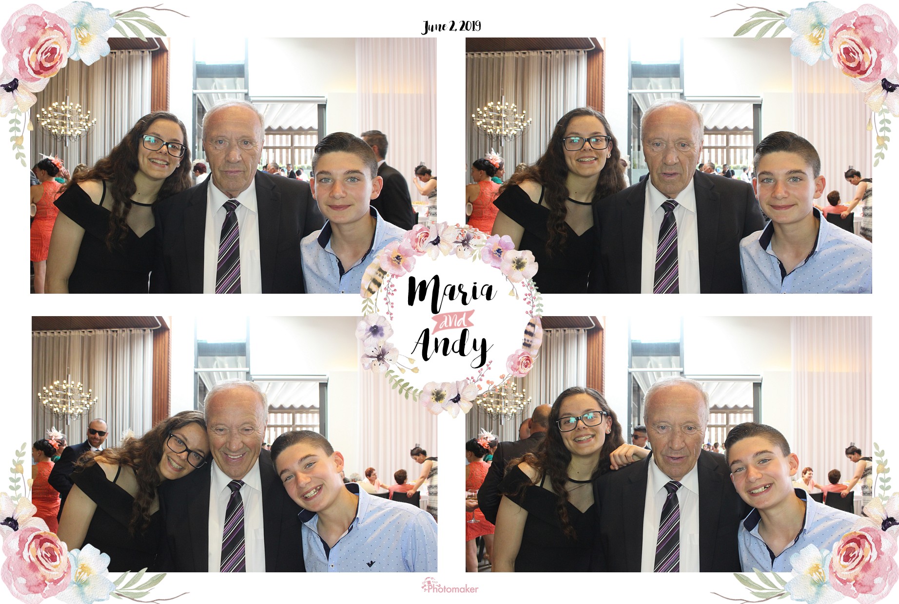 Maria and Andy's Wedding | View more photos from the event at gallery.photomakerphotobooth.com.mt/u/PhotomakerMalta/Maria-and-Andys-Wedding