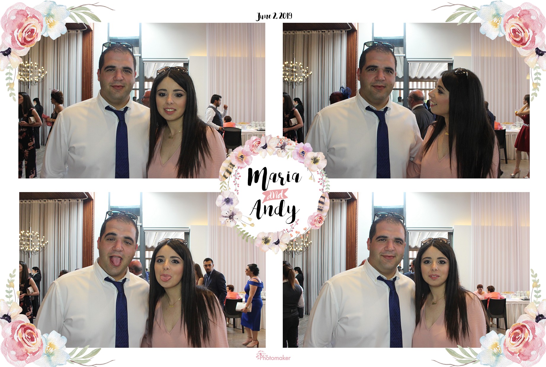 Maria and Andy's Wedding | View more photos from the event at gallery.photomakerphotobooth.com.mt/u/PhotomakerMalta/Maria-and-Andys-Wedding
