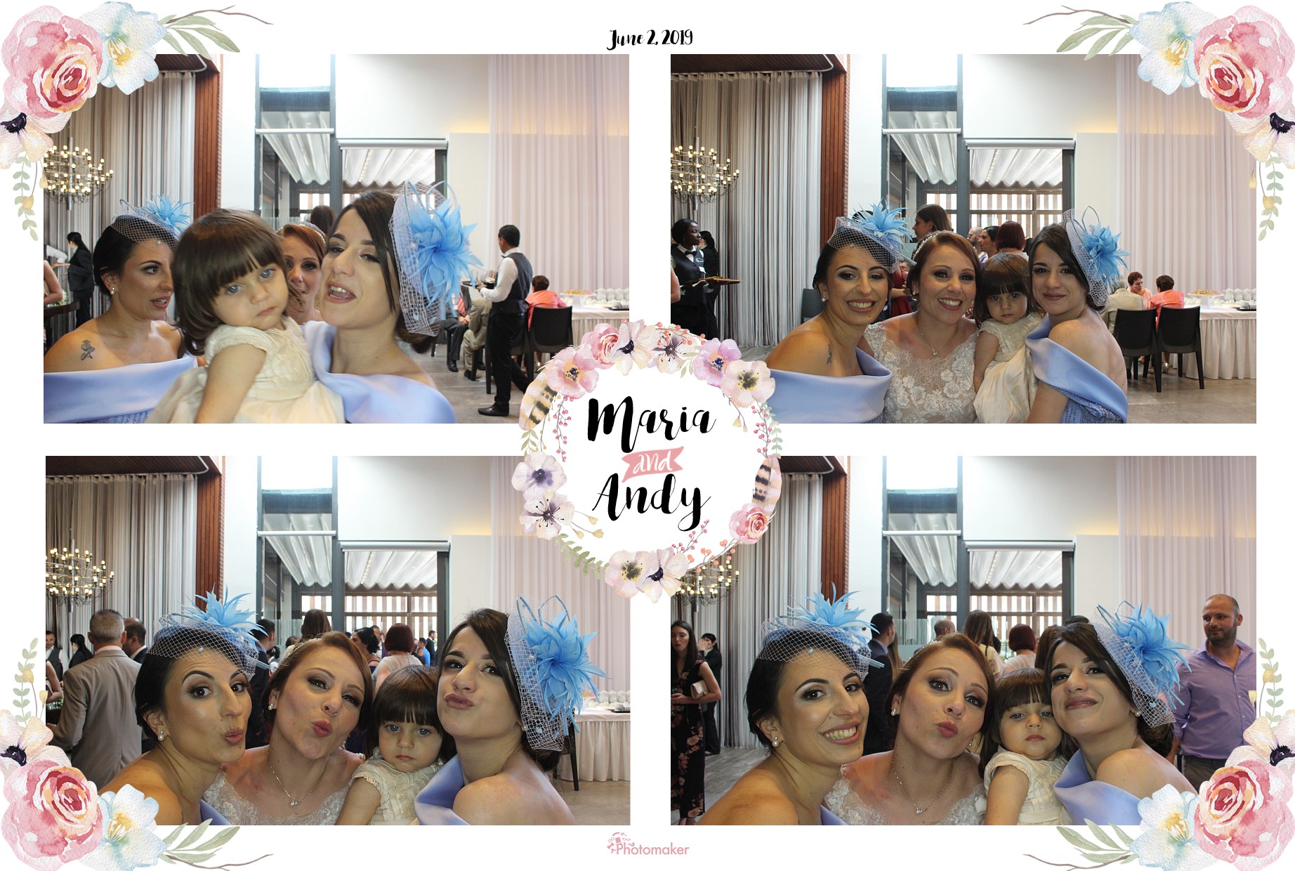 Maria and Andy's Wedding | View more photos from the event at gallery.photomakerphotobooth.com.mt/u/PhotomakerMalta/Maria-and-Andys-Wedding