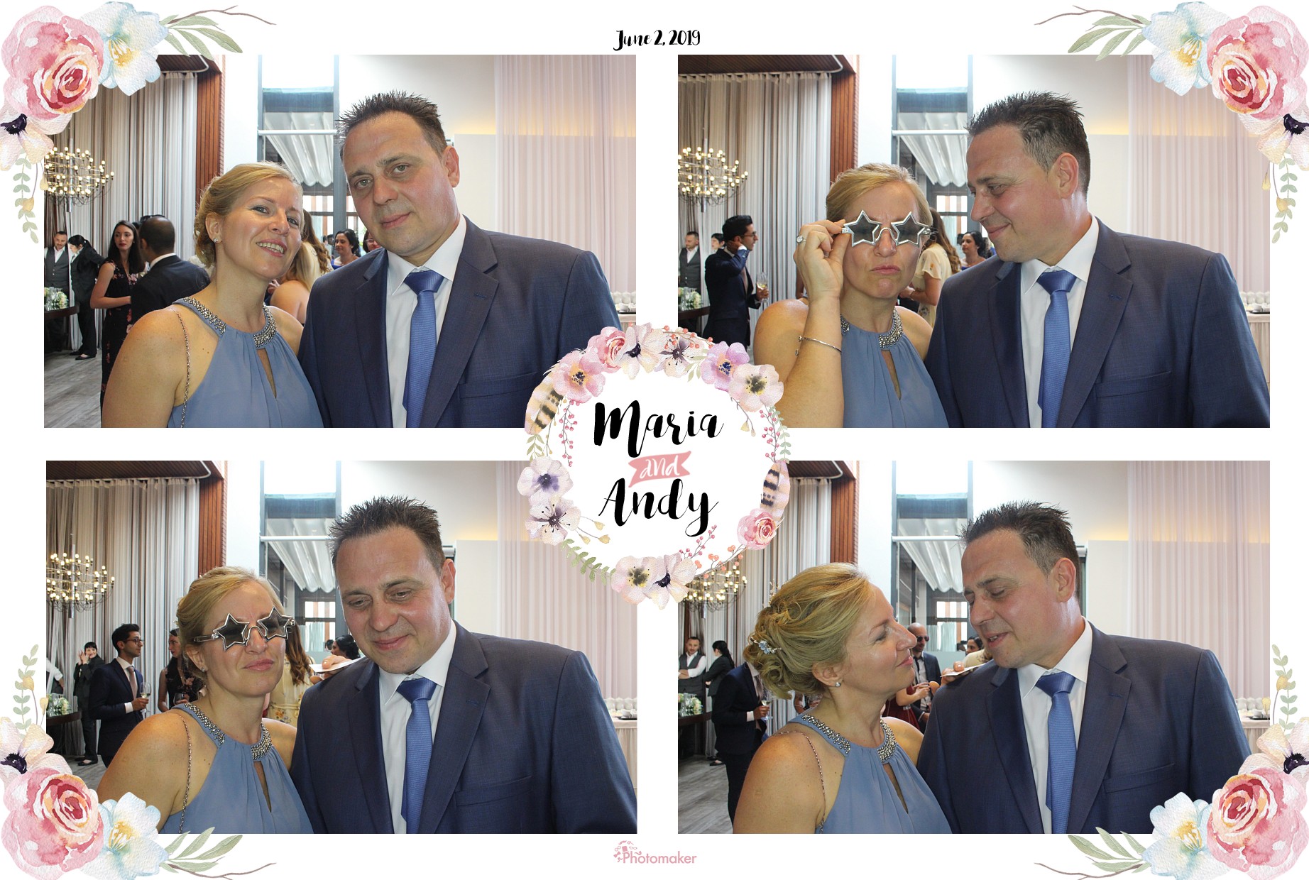 Maria and Andy's Wedding | View more photos from the event at gallery.photomakerphotobooth.com.mt/u/PhotomakerMalta/Maria-and-Andys-Wedding