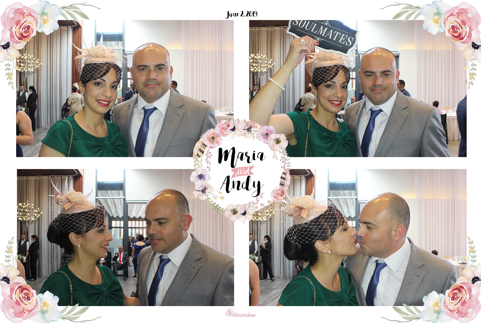 Maria and Andy's Wedding | View more photos from the event at gallery.photomakerphotobooth.com.mt/u/PhotomakerMalta/Maria-and-Andys-Wedding