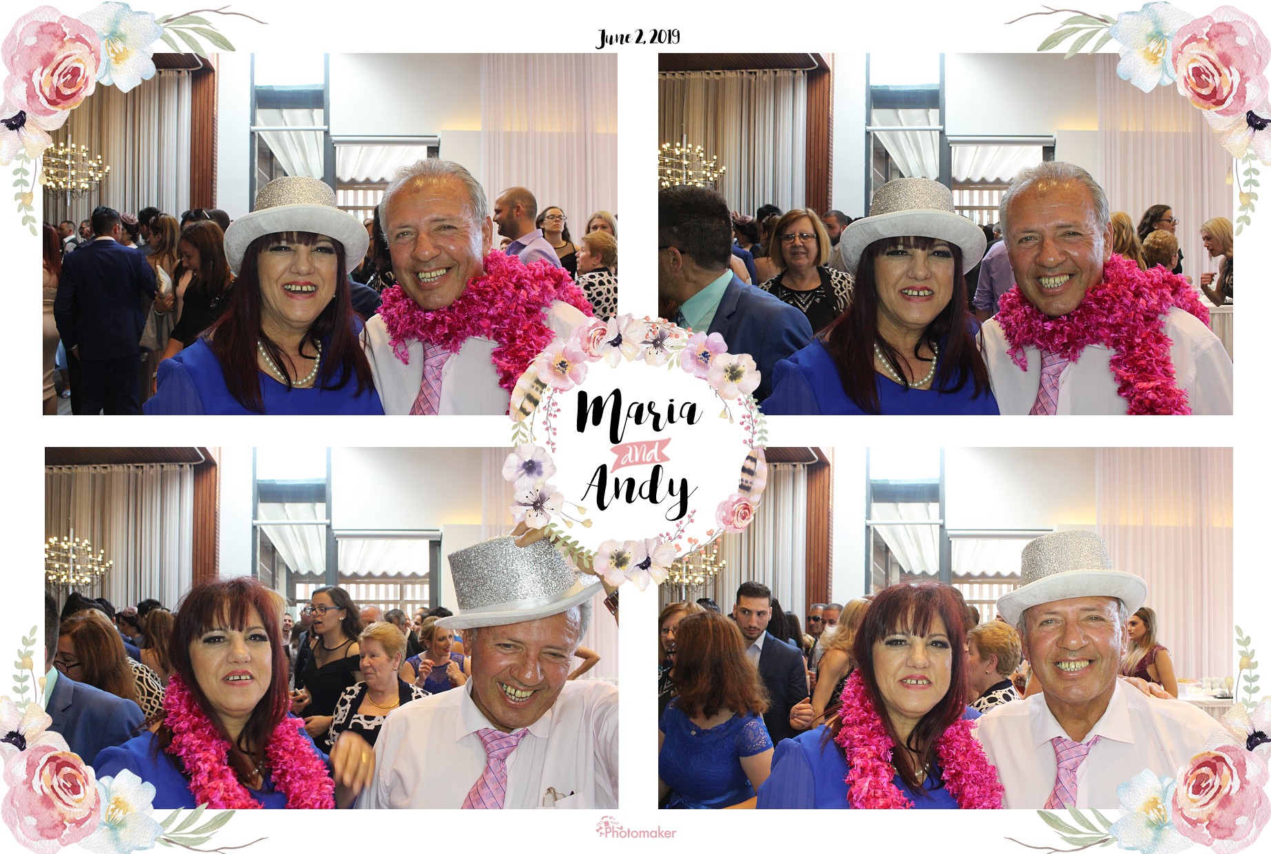 Maria and Andy's Wedding | View more photos from the event at gallery.photomakerphotobooth.com.mt/u/PhotomakerMalta/Maria-and-Andys-Wedding
