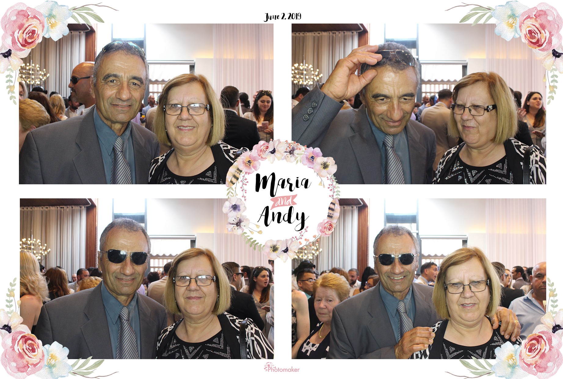 Maria and Andy's Wedding | View more photos from the event at gallery.photomakerphotobooth.com.mt/u/PhotomakerMalta/Maria-and-Andys-Wedding