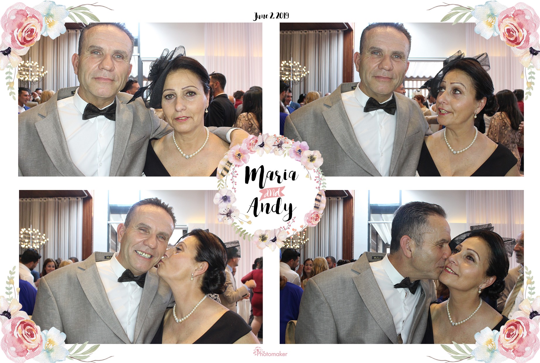 Maria and Andy's Wedding | View more photos from the event at gallery.photomakerphotobooth.com.mt/u/PhotomakerMalta/Maria-and-Andys-Wedding