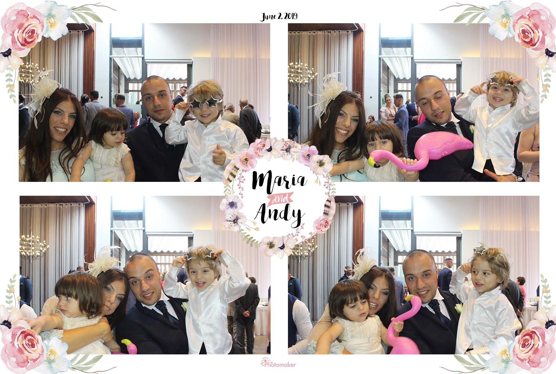 Maria and Andy's Wedding | View more photos from the event at gallery.photomakerphotobooth.com.mt/u/PhotomakerMalta/Maria-and-Andys-Wedding
