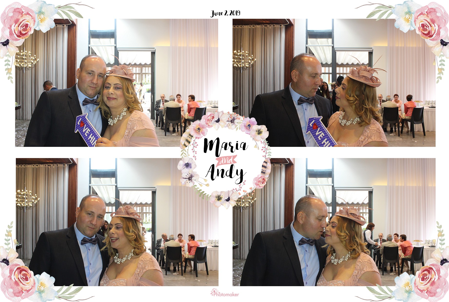 Maria and Andy's Wedding | View more photos from the event at gallery.photomakerphotobooth.com.mt/u/PhotomakerMalta/Maria-and-Andys-Wedding