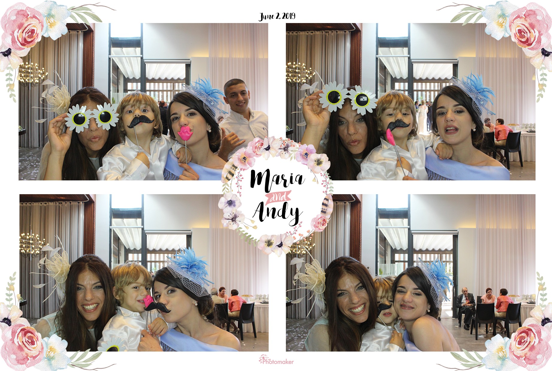 Maria and Andy's Wedding | View more photos from the event at gallery.photomakerphotobooth.com.mt/u/PhotomakerMalta/Maria-and-Andys-Wedding