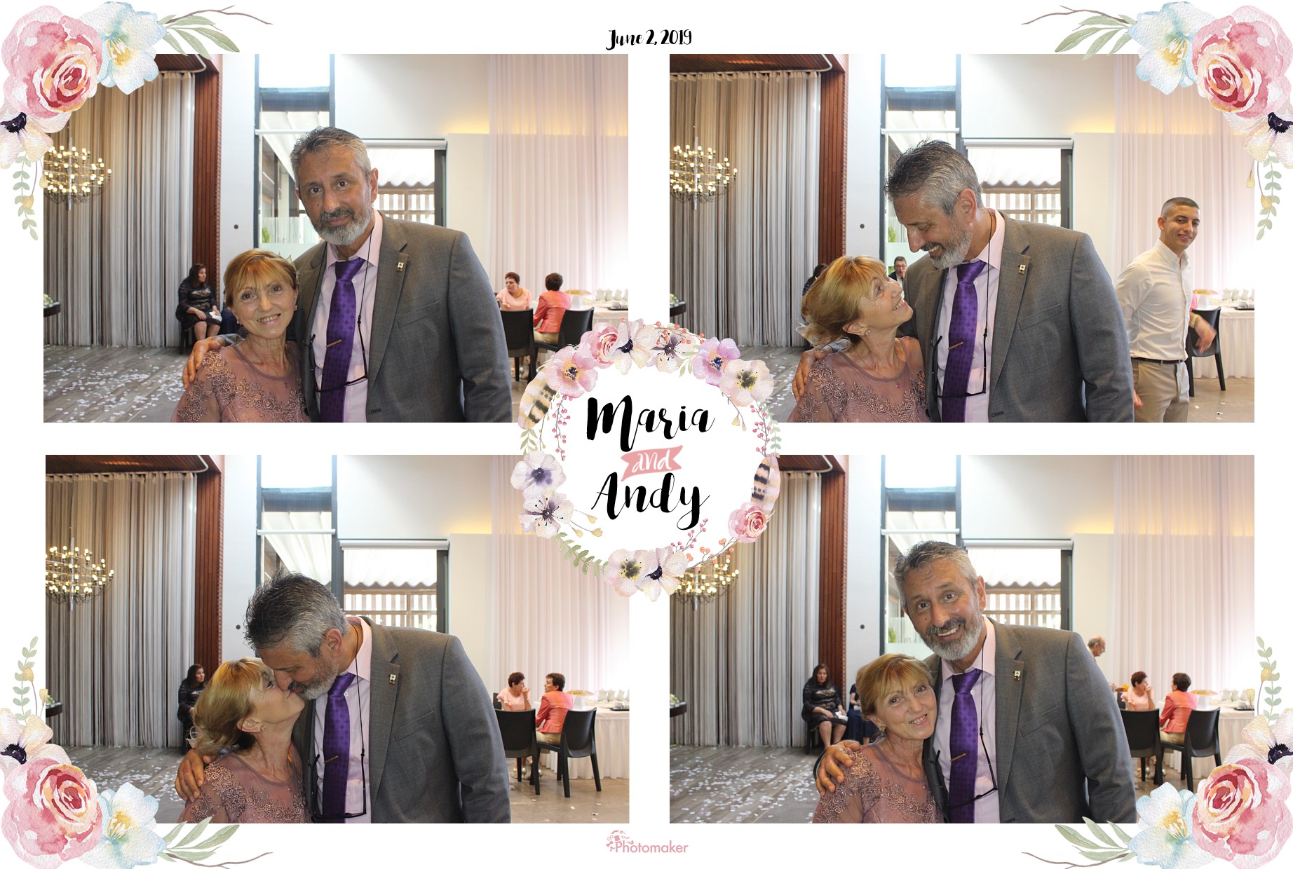 Maria and Andy's Wedding | View more photos from the event at gallery.photomakerphotobooth.com.mt/u/PhotomakerMalta/Maria-and-Andys-Wedding