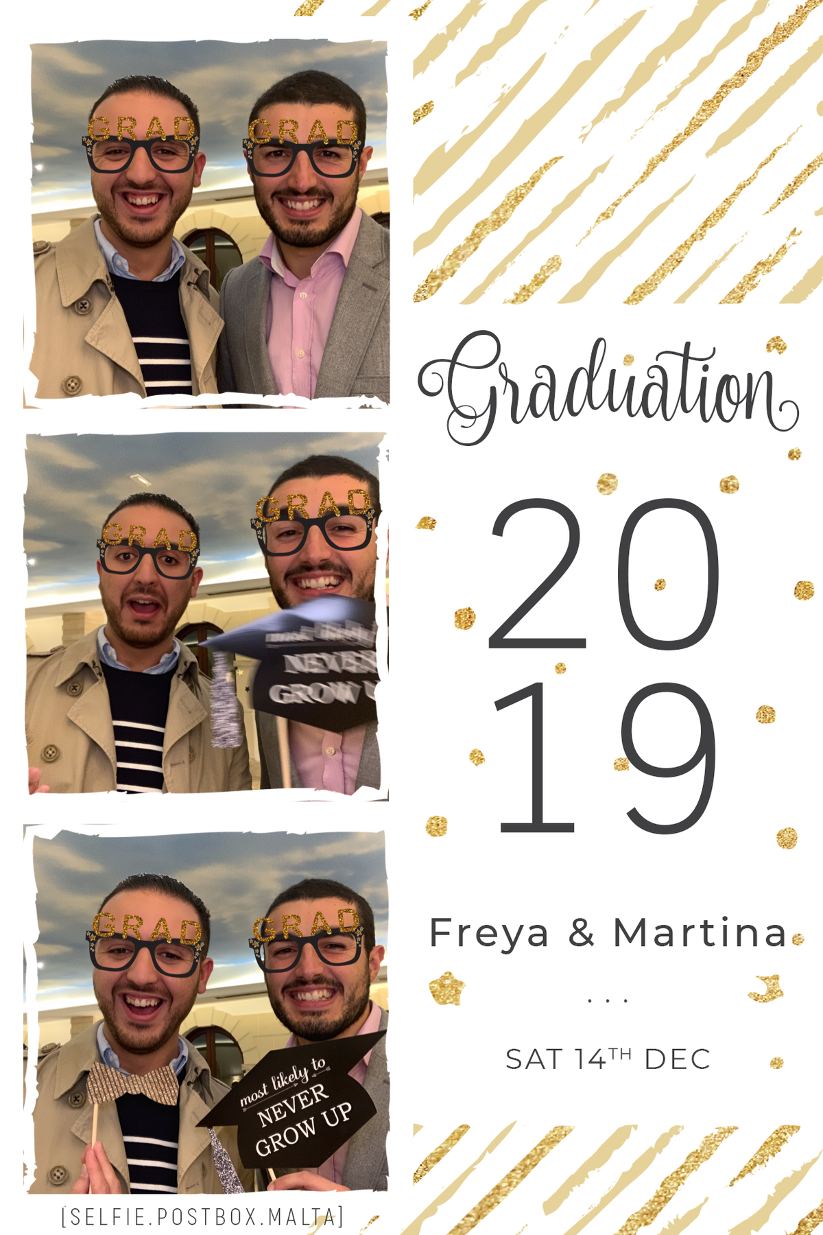 Martina & Freya Graduation Party | View more photos from the event at gallery.photomakerphotobooth.com.mt/u/PhotomakerMalta/Martina-Freya-Graduation-Party
