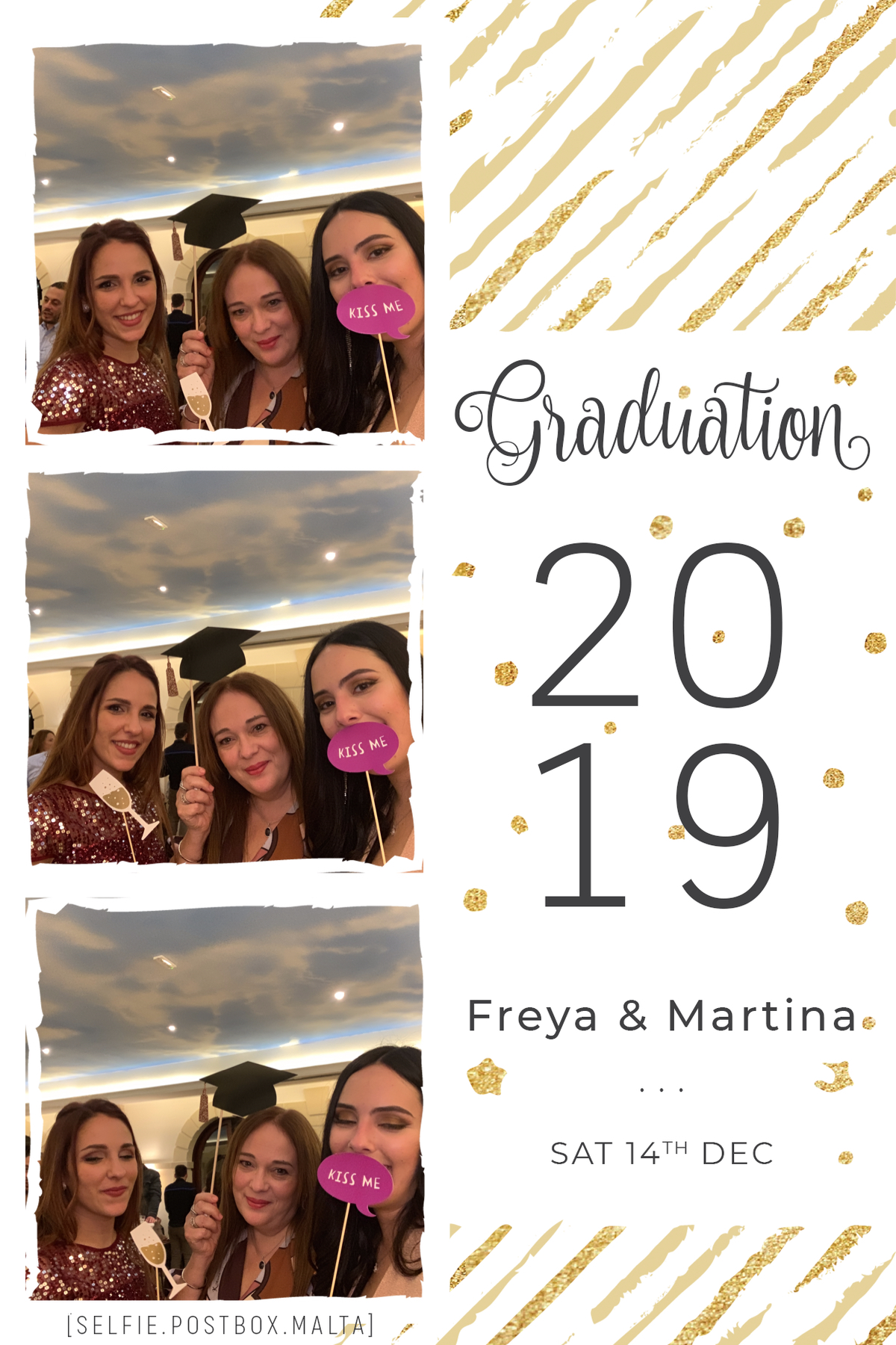 Martina & Freya Graduation Party | View more photos from the event at gallery.photomakerphotobooth.com.mt/u/PhotomakerMalta/Martina-Freya-Graduation-Party