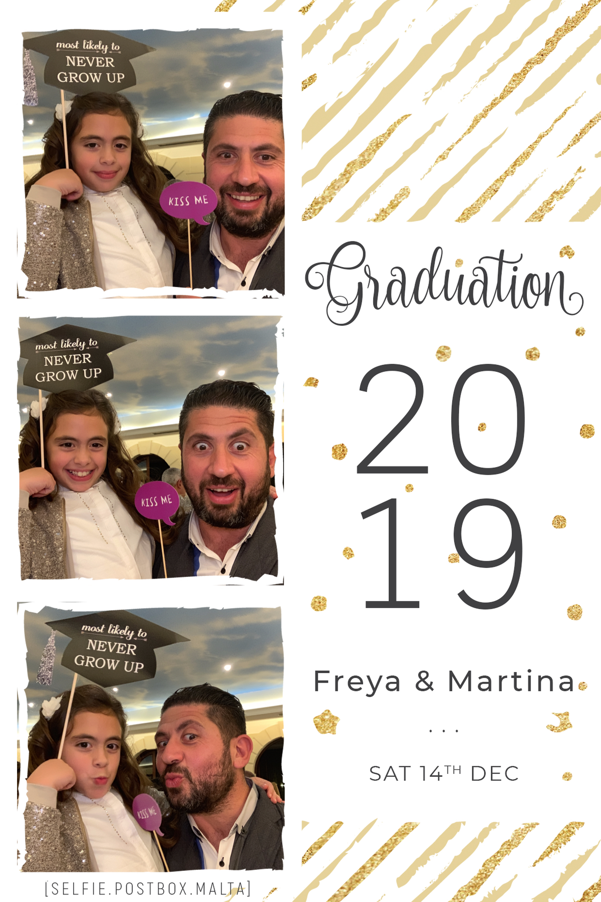 Martina & Freya Graduation Party | View more photos from the event at gallery.photomakerphotobooth.com.mt/u/PhotomakerMalta/Martina-Freya-Graduation-Party