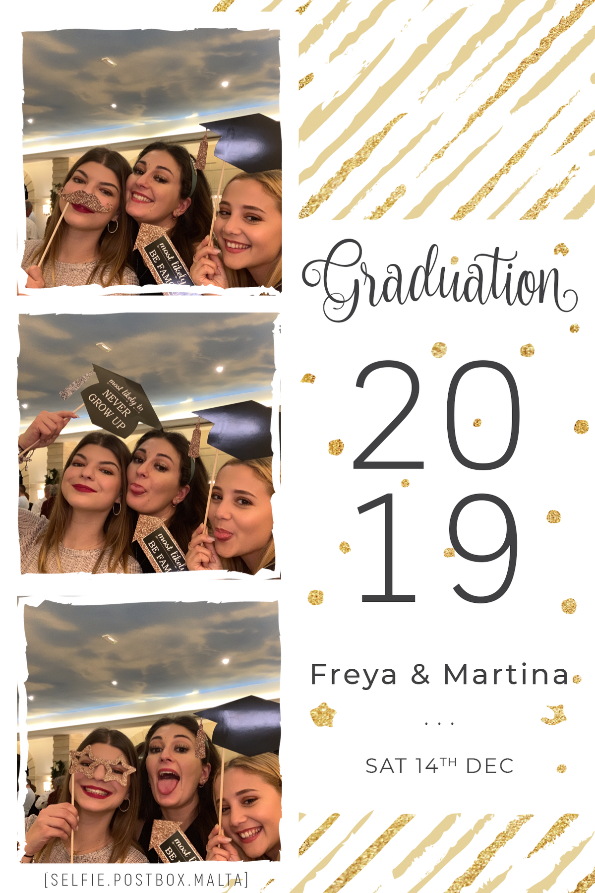 Martina & Freya Graduation Party | View more photos from the event at gallery.photomakerphotobooth.com.mt/u/PhotomakerMalta/Martina-Freya-Graduation-Party