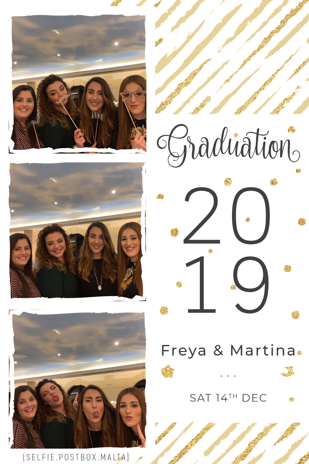 Martina & Freya Graduation Party | View more photos from the event at gallery.photomakerphotobooth.com.mt/u/PhotomakerMalta/Martina-Freya-Graduation-Party