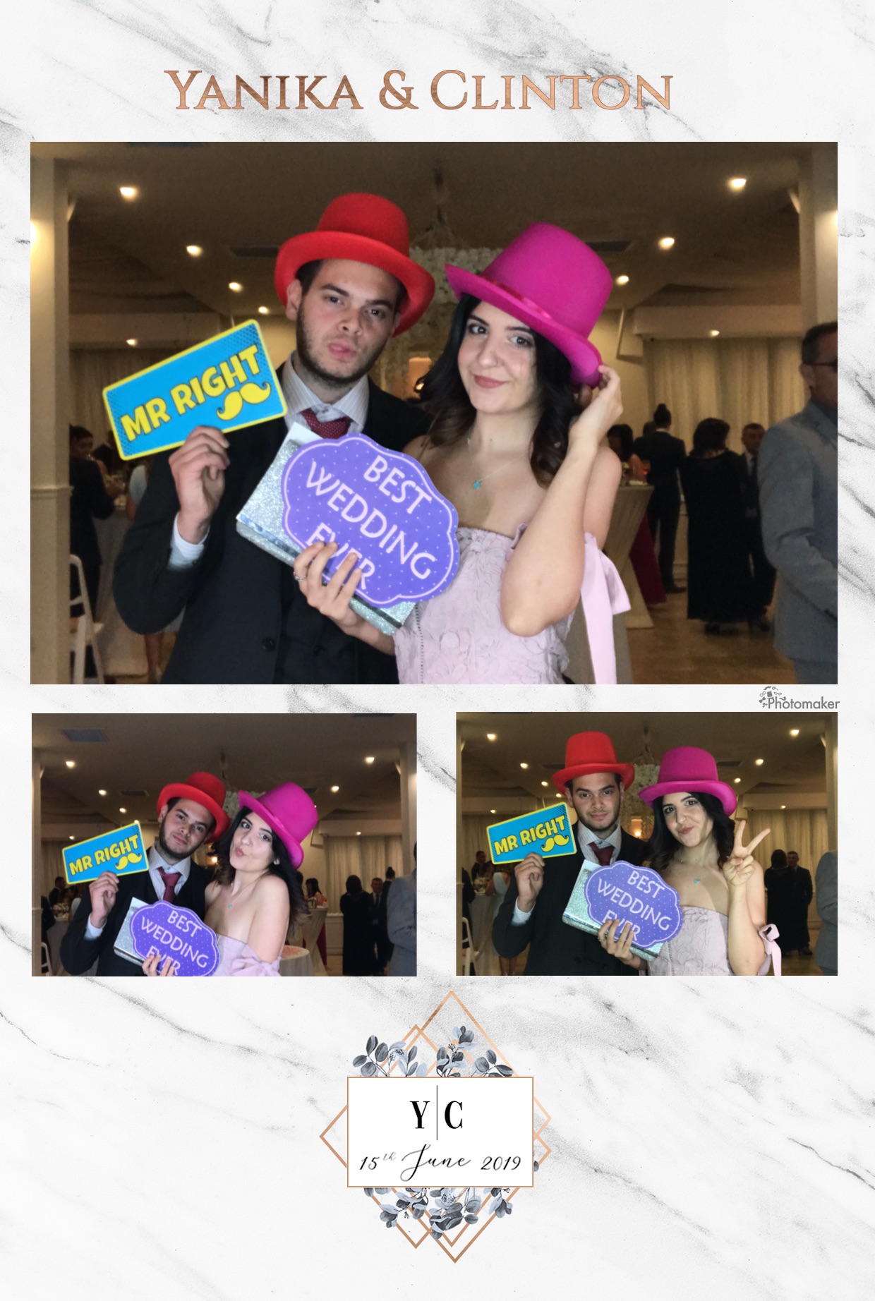 Wedding Yanika Bezzina Clinton Pace | View more photos from the event at gallery.photomakerphotobooth.com.mt/u/PhotomakerMalta/Wedding-Yanika-Bezzina-Clinton-Pace