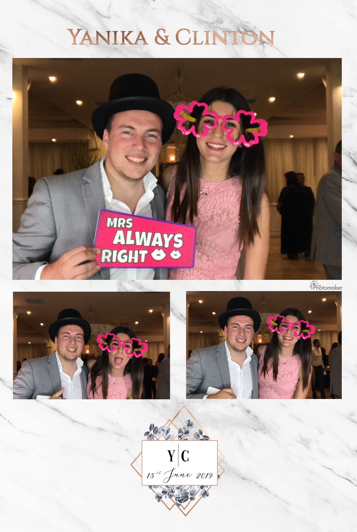 Wedding Yanika Bezzina Clinton Pace | View more photos from the event at gallery.photomakerphotobooth.com.mt/u/PhotomakerMalta/Wedding-Yanika-Bezzina-Clinton-Pace
