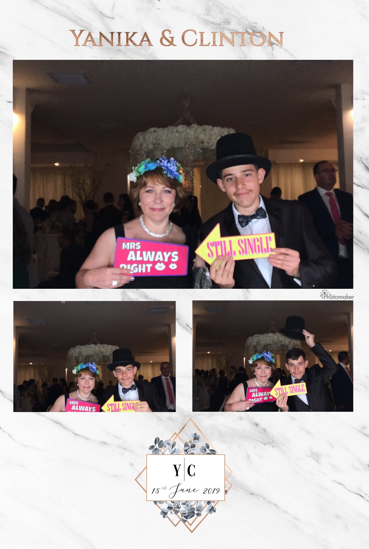 Wedding Yanika Bezzina Clinton Pace | View more photos from the event at gallery.photomakerphotobooth.com.mt/u/PhotomakerMalta/Wedding-Yanika-Bezzina-Clinton-Pace