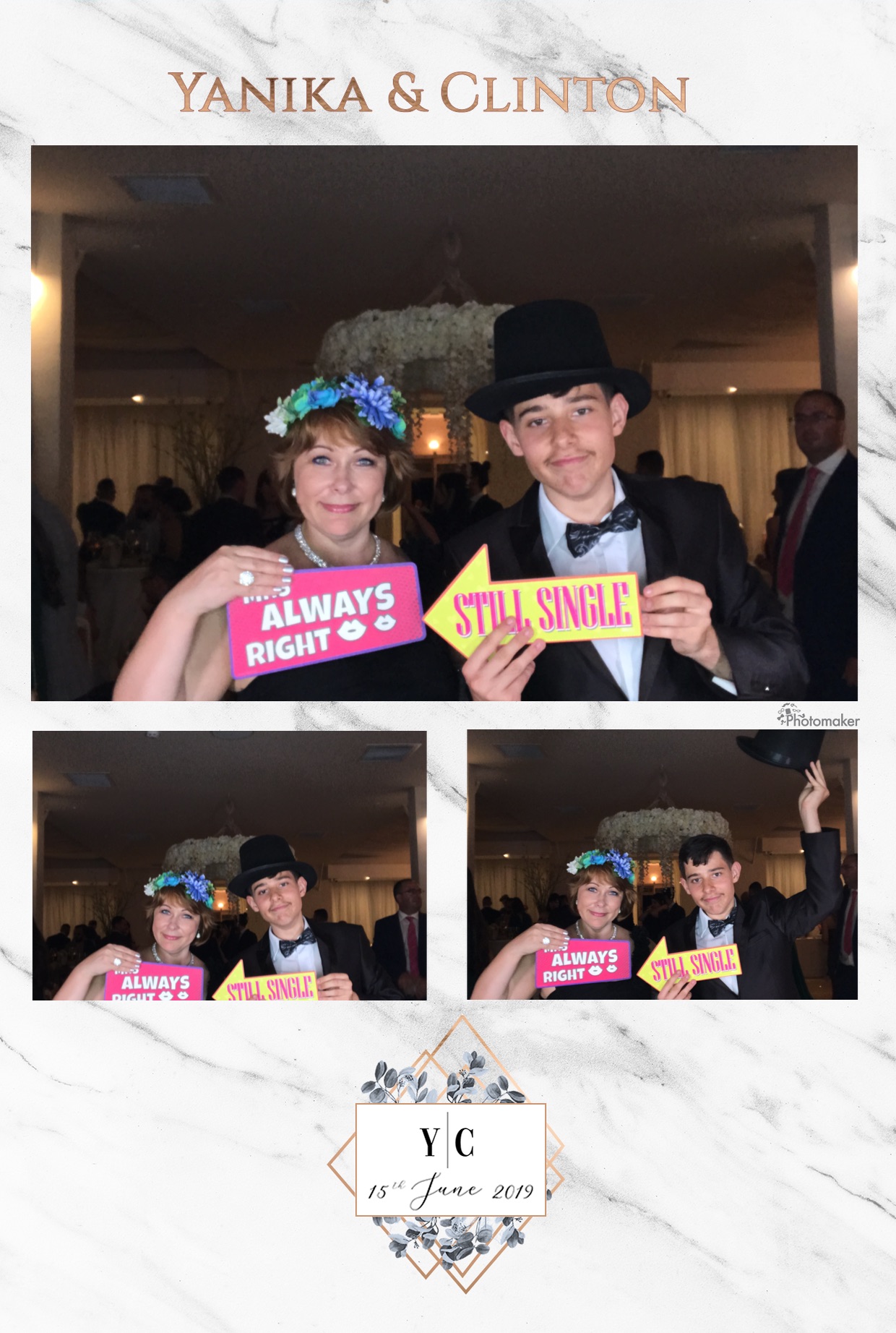 Wedding Yanika Bezzina Clinton Pace | View more photos from the event at gallery.photomakerphotobooth.com.mt/u/PhotomakerMalta/Wedding-Yanika-Bezzina-Clinton-Pace