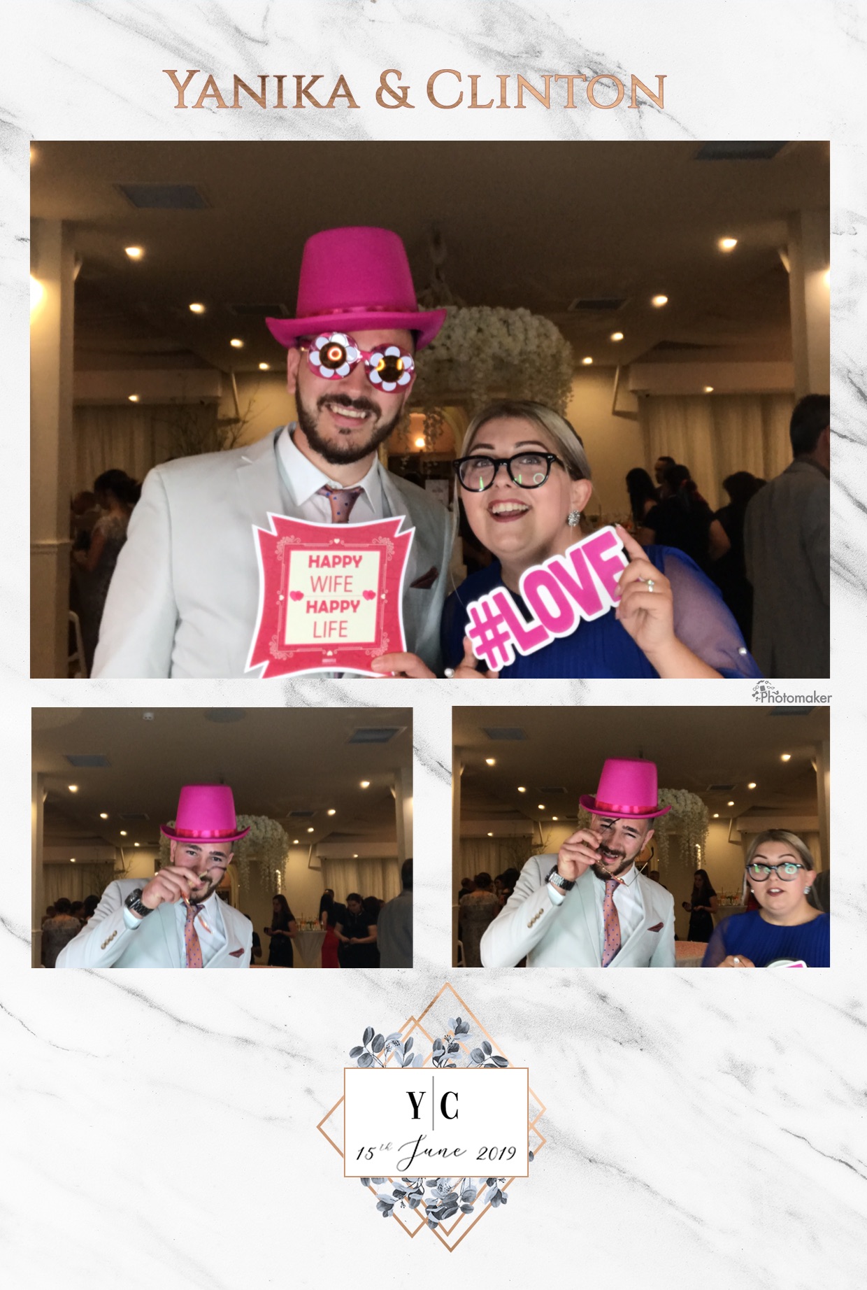 Wedding Yanika Bezzina Clinton Pace | View more photos from the event at gallery.photomakerphotobooth.com.mt/u/PhotomakerMalta/Wedding-Yanika-Bezzina-Clinton-Pace