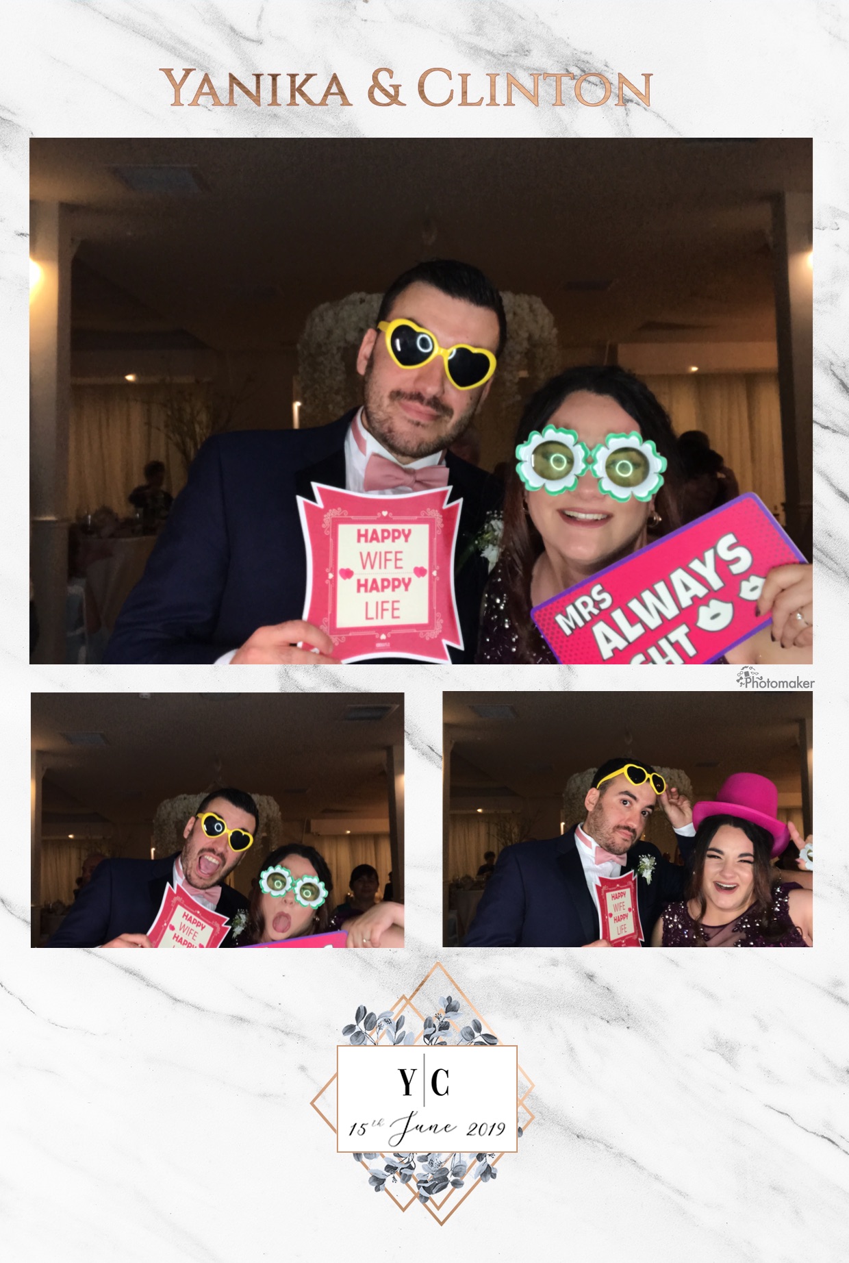 Wedding Yanika Bezzina Clinton Pace | View more photos from the event at gallery.photomakerphotobooth.com.mt/u/PhotomakerMalta/Wedding-Yanika-Bezzina-Clinton-Pace